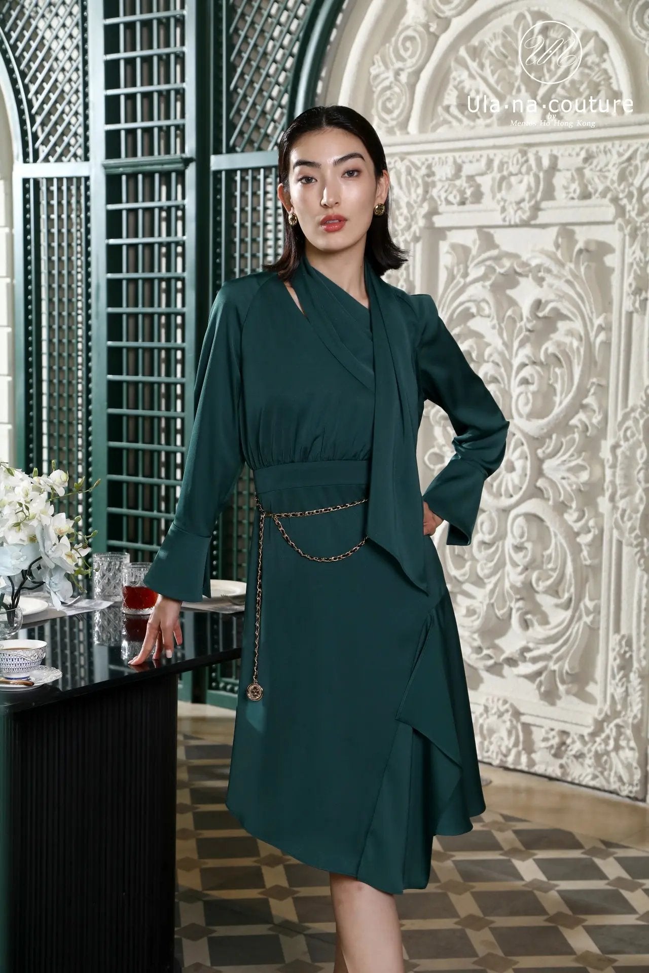 Dresses 2024 Spring and Autumn French New Waist Waist Slimming and Unique Beach Vacation Skirt ULA