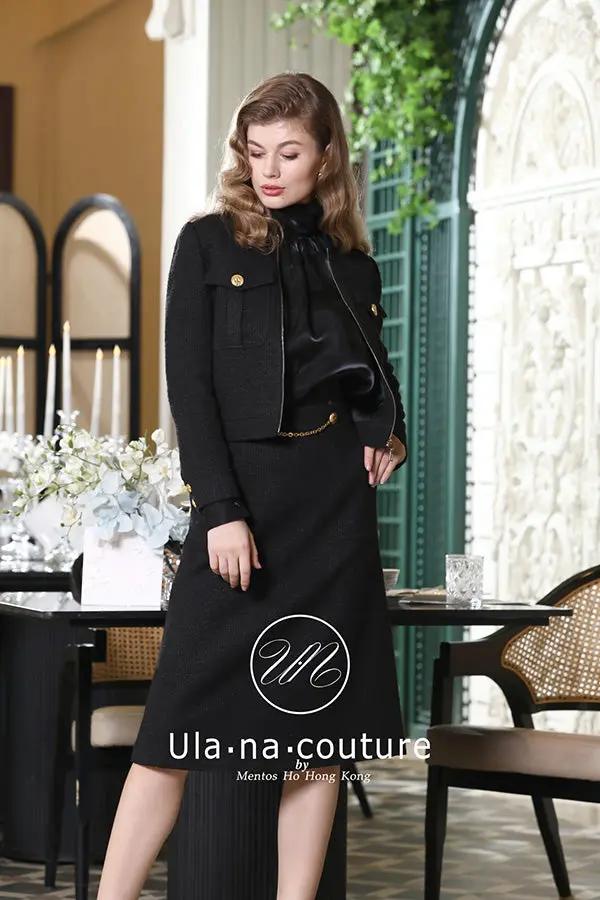 Women's Cool Zipper Jacket Set Dress ULA
