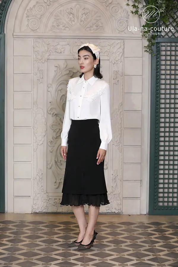 Women's Elegant Mermaid Tail Pencil Skirt ULA