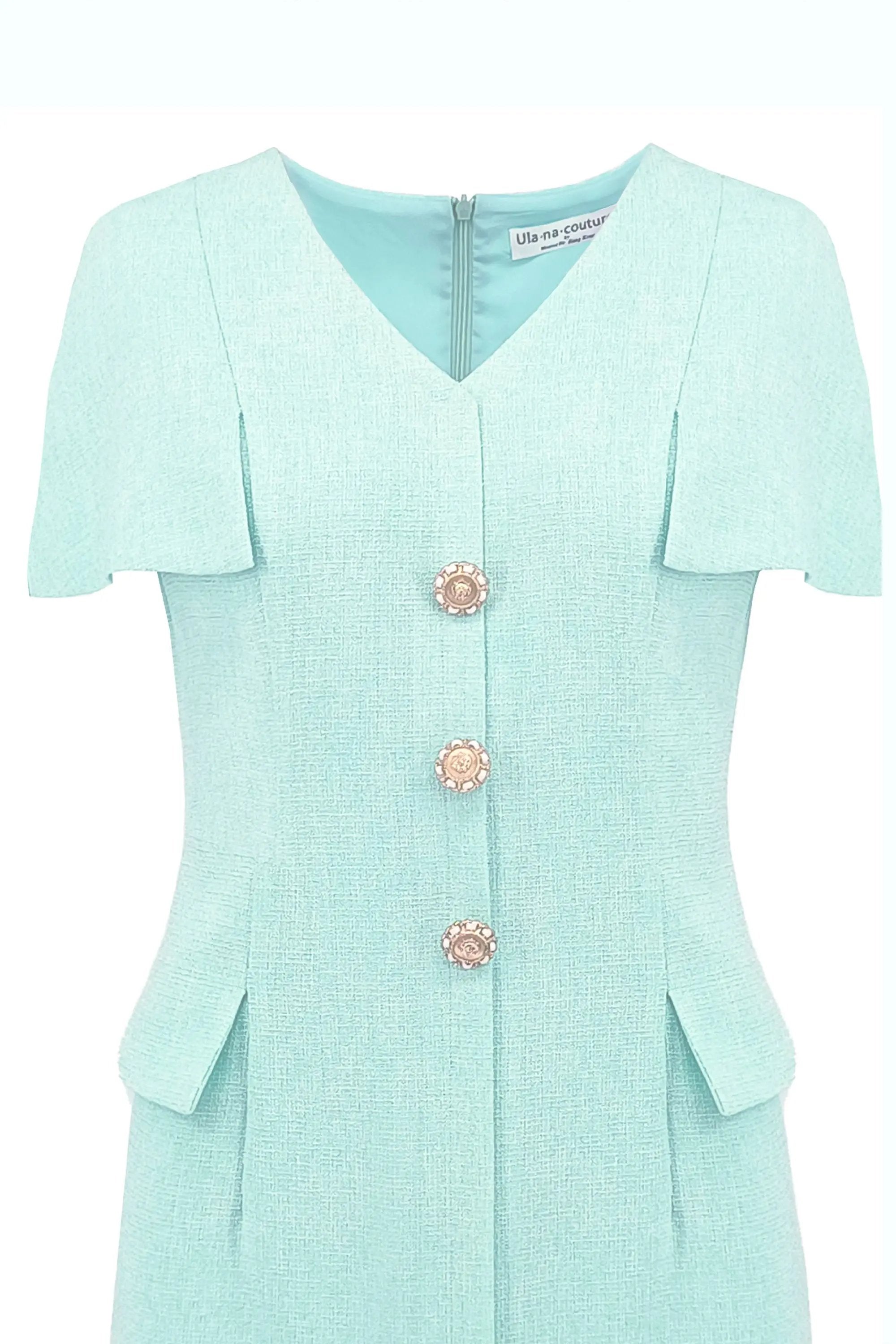 Elegant Mint - Colored Sheath Dress - New Arrival ULA