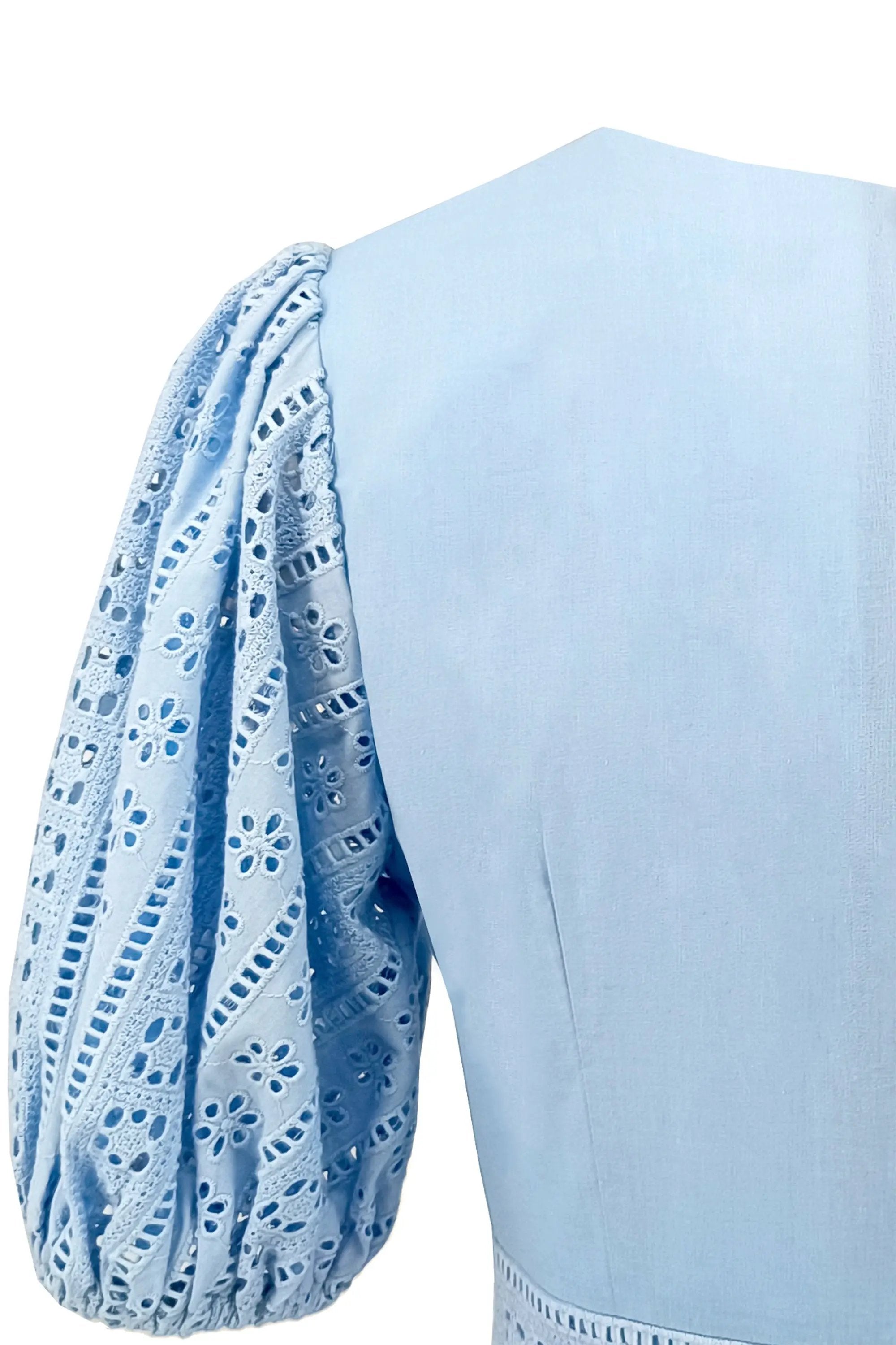 2024 Summer New Style Dresses with a Slim Waist and High end Exquisite Brand Lace Skirt for Children ULA