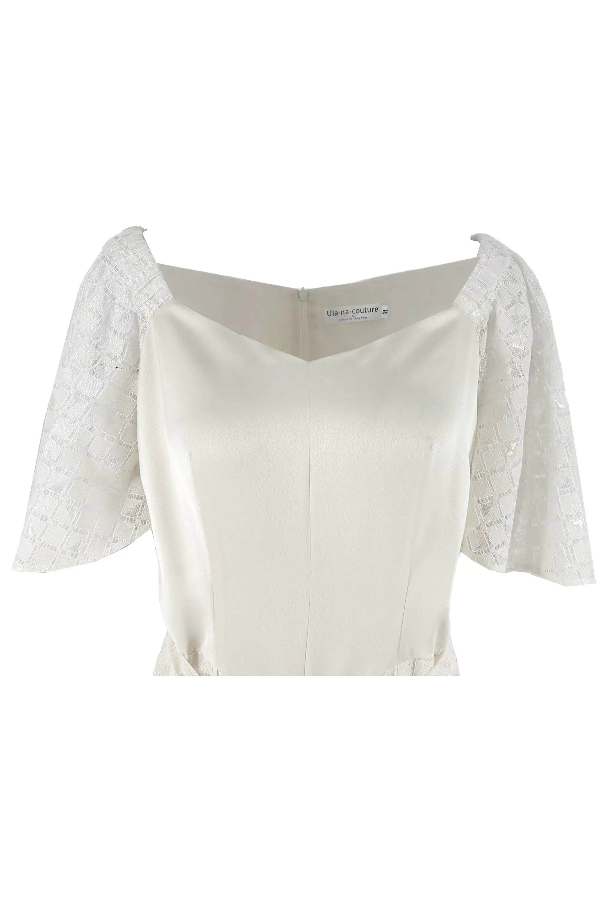 Ladies' Elegant Summer Temperament V-neck Fishtail Dress ULA