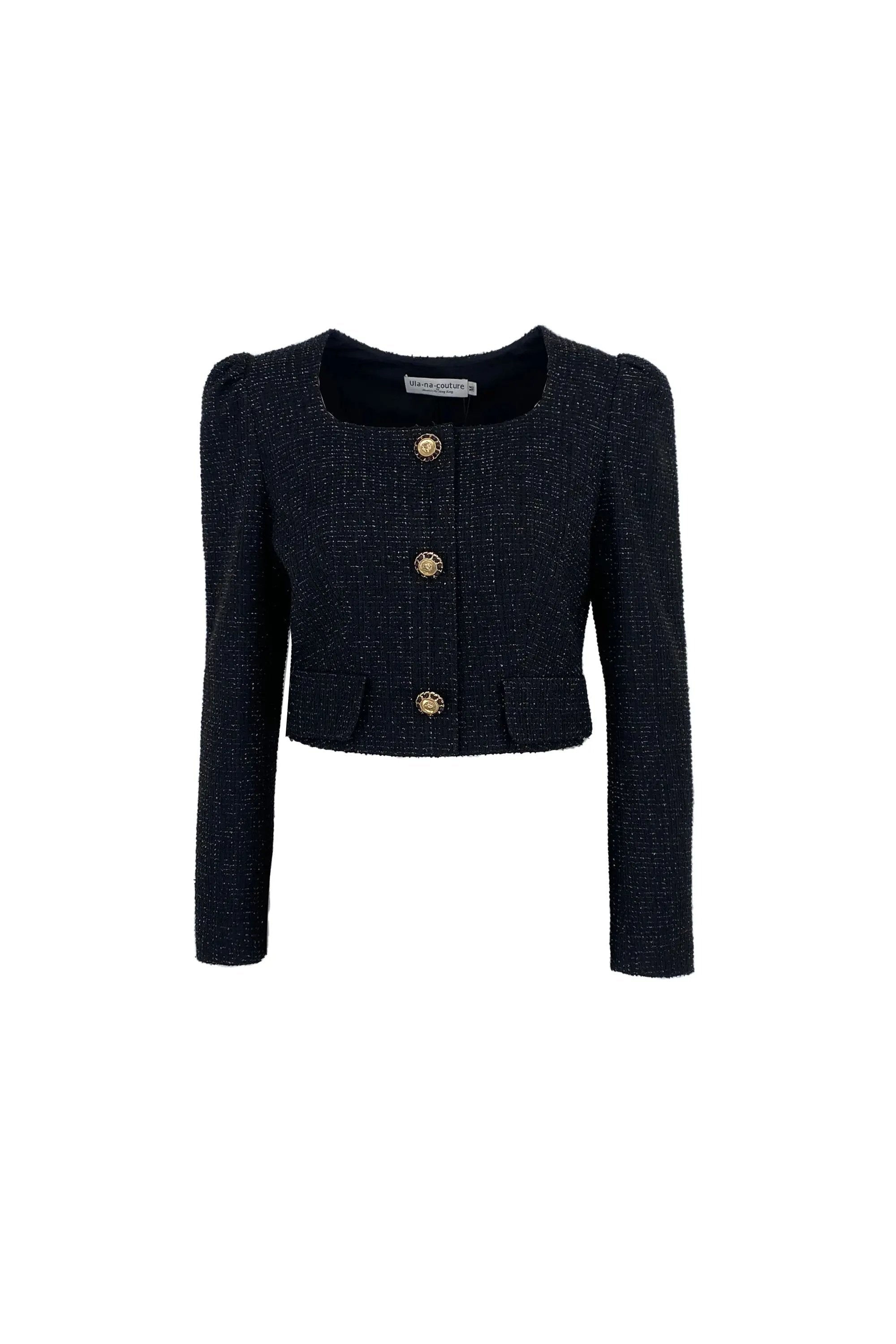 Glittering  Cocktail Dress with Pearl Buttons ULA