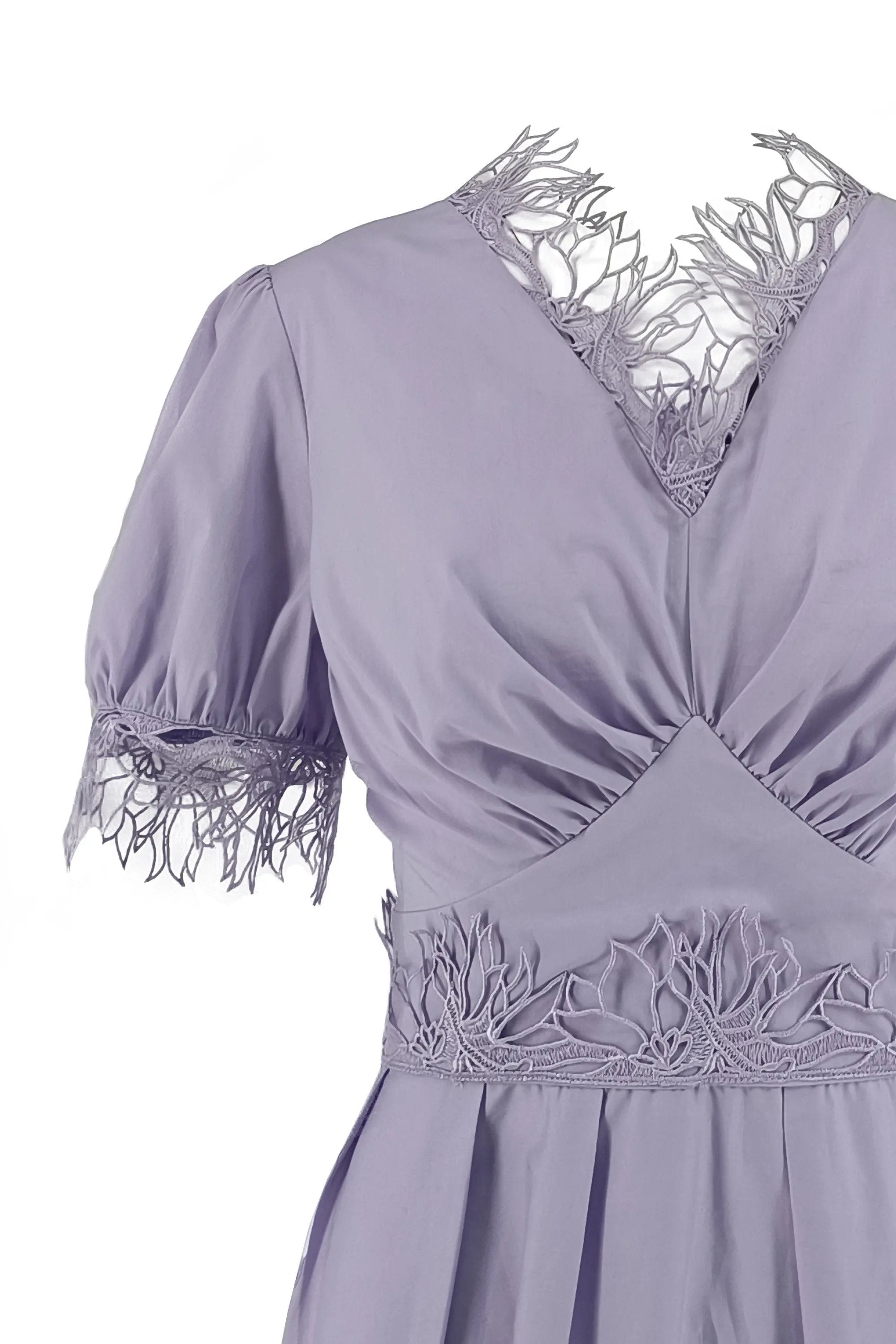 Dresses for women's summer new lace patchwork French dress ULA