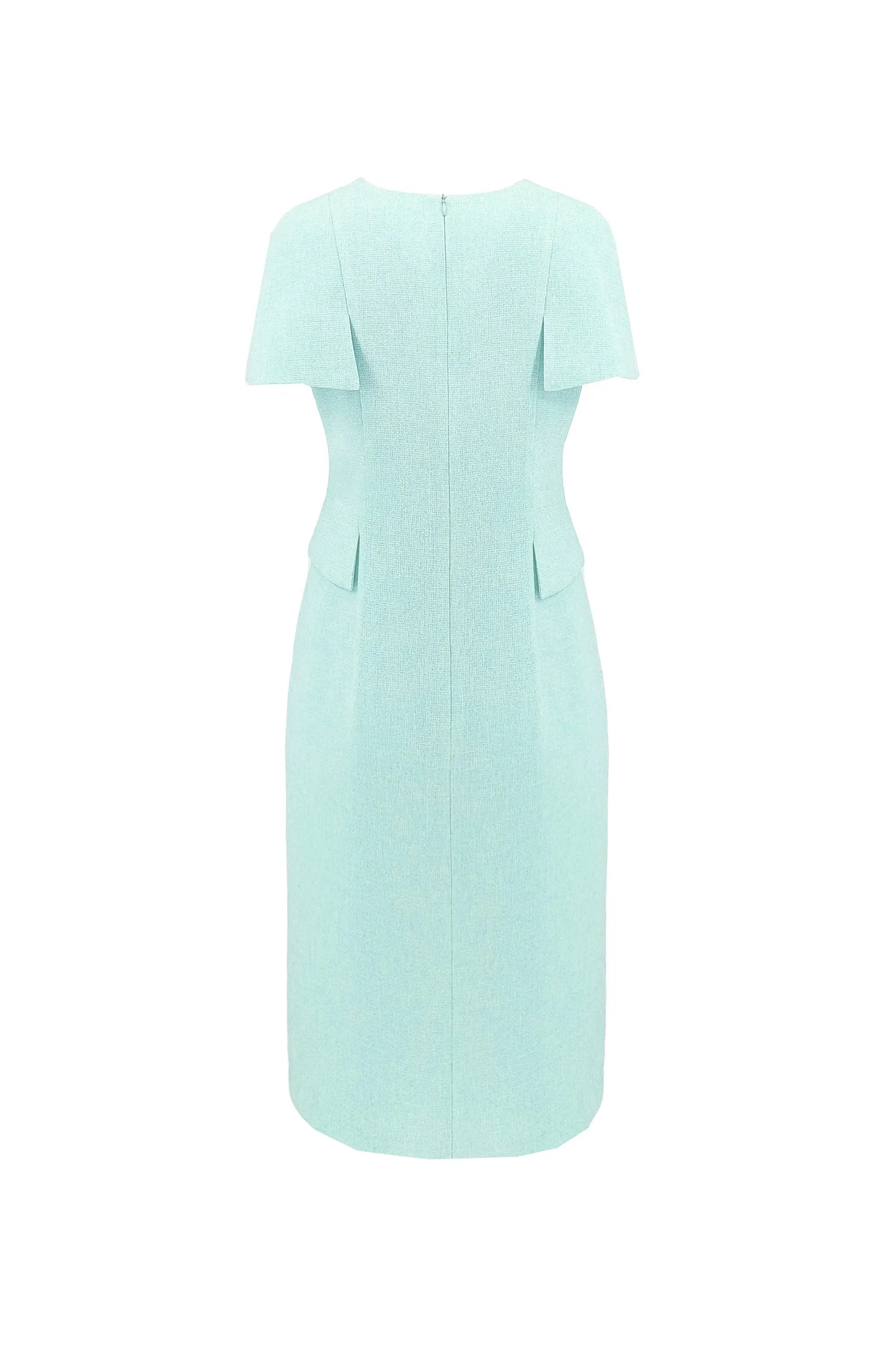 Elegant Mint - Colored Sheath Dress - New Arrival ULA
