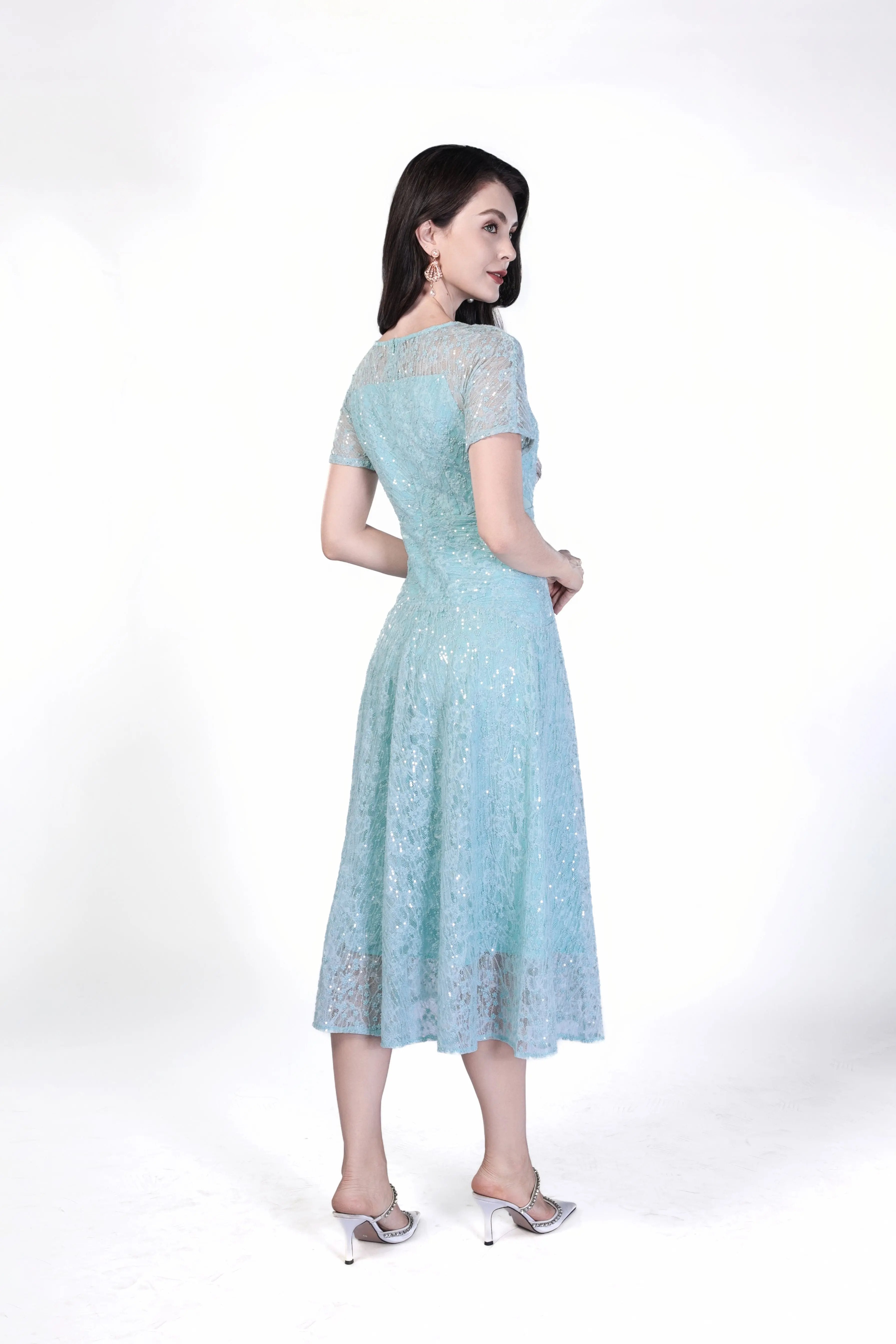 Intricate Lace Detail Dress ULA