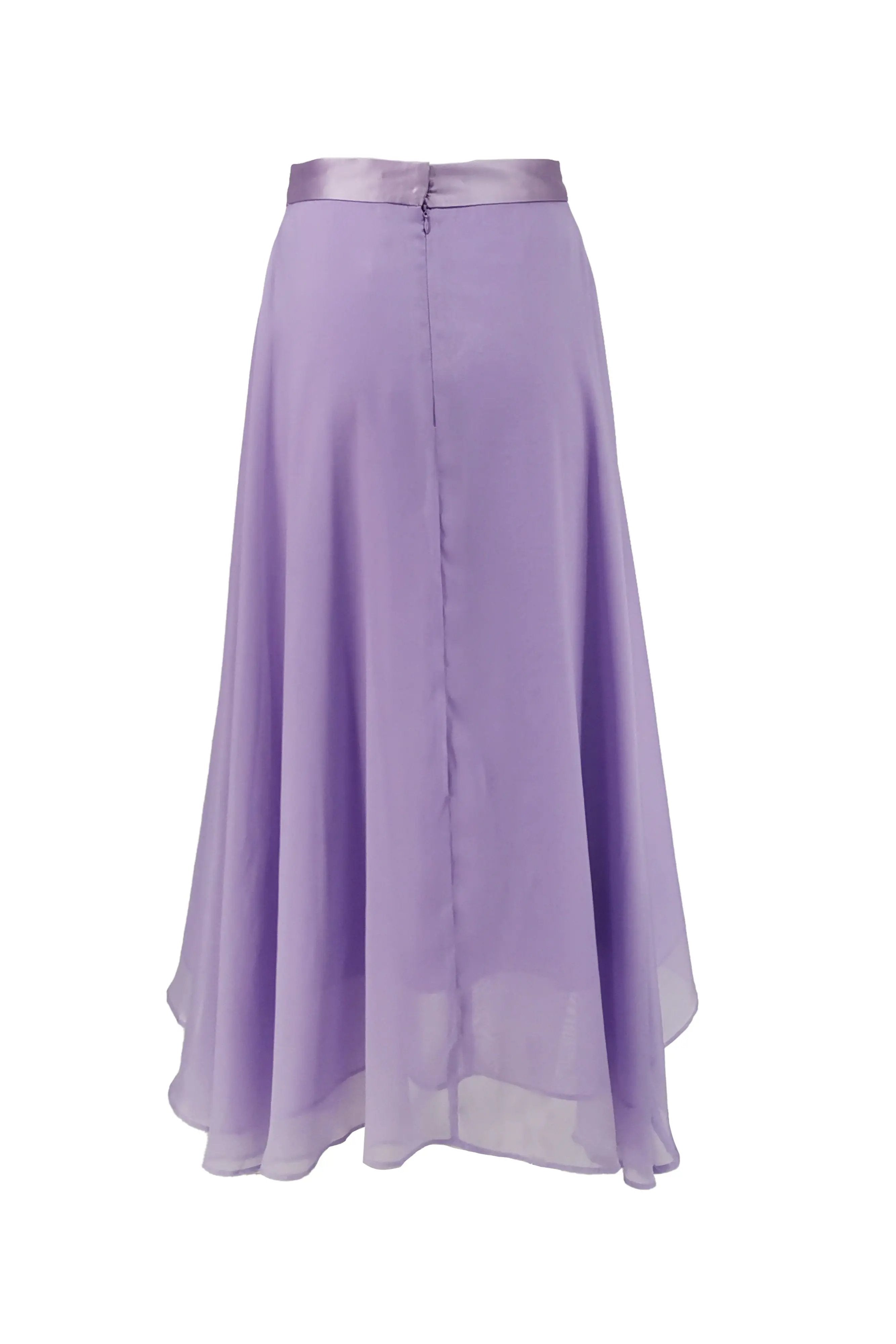 High end half skirt purple spring/summer half skirt ULA