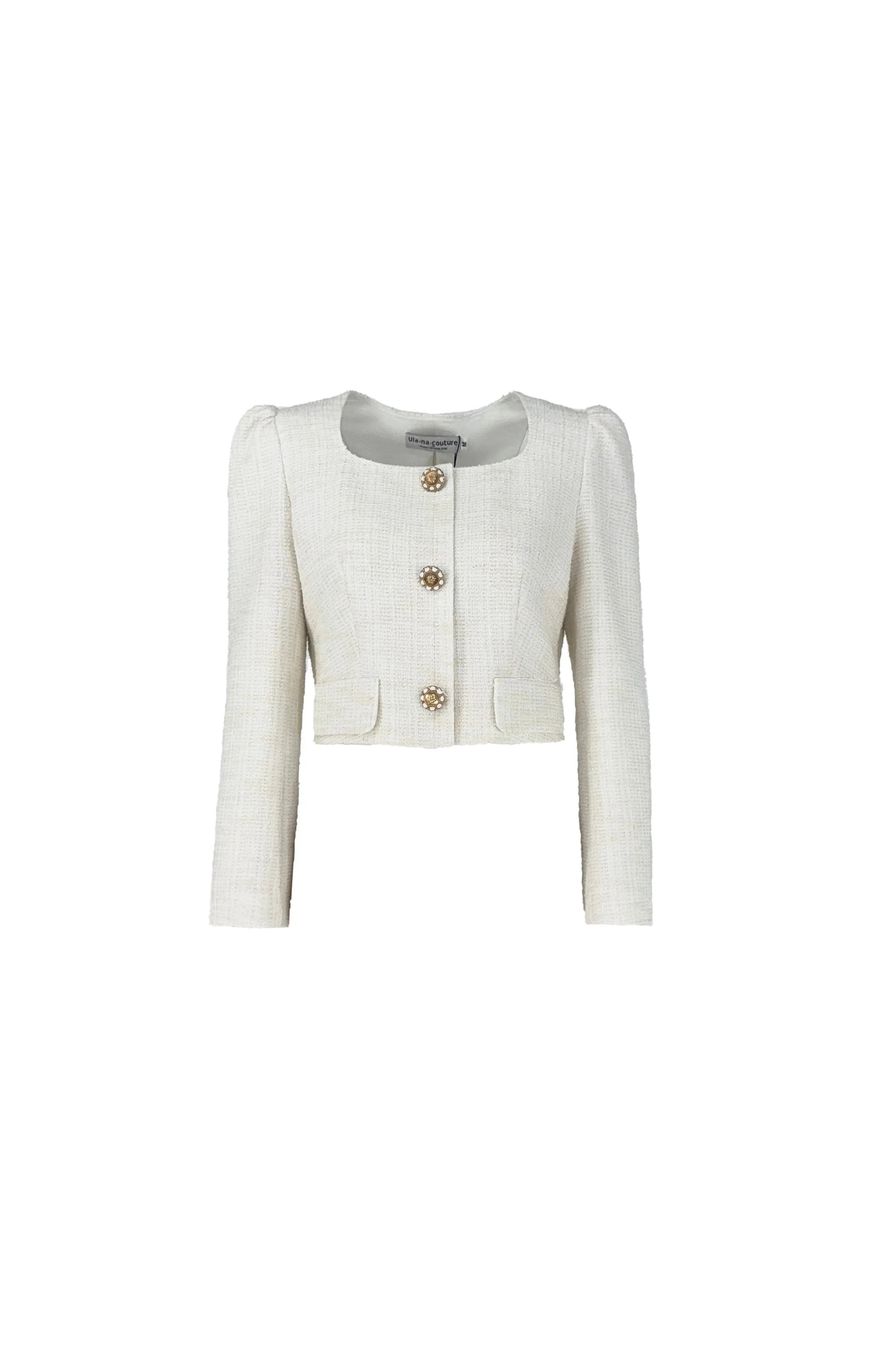 Glittering  Cocktail Dress with Pearl Buttons ULA