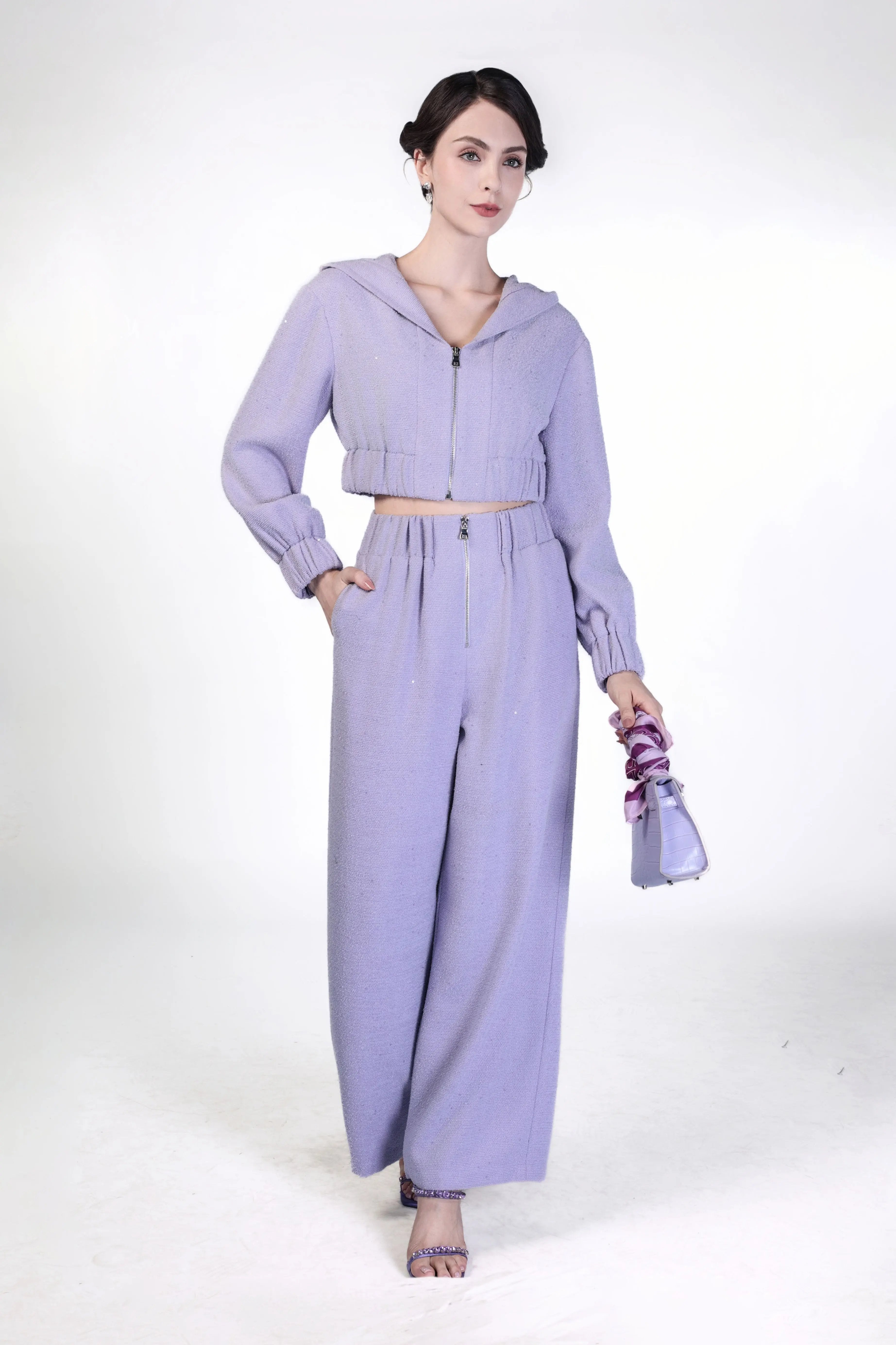 Elegant umpsuit with Zippered Front Detail ULA
