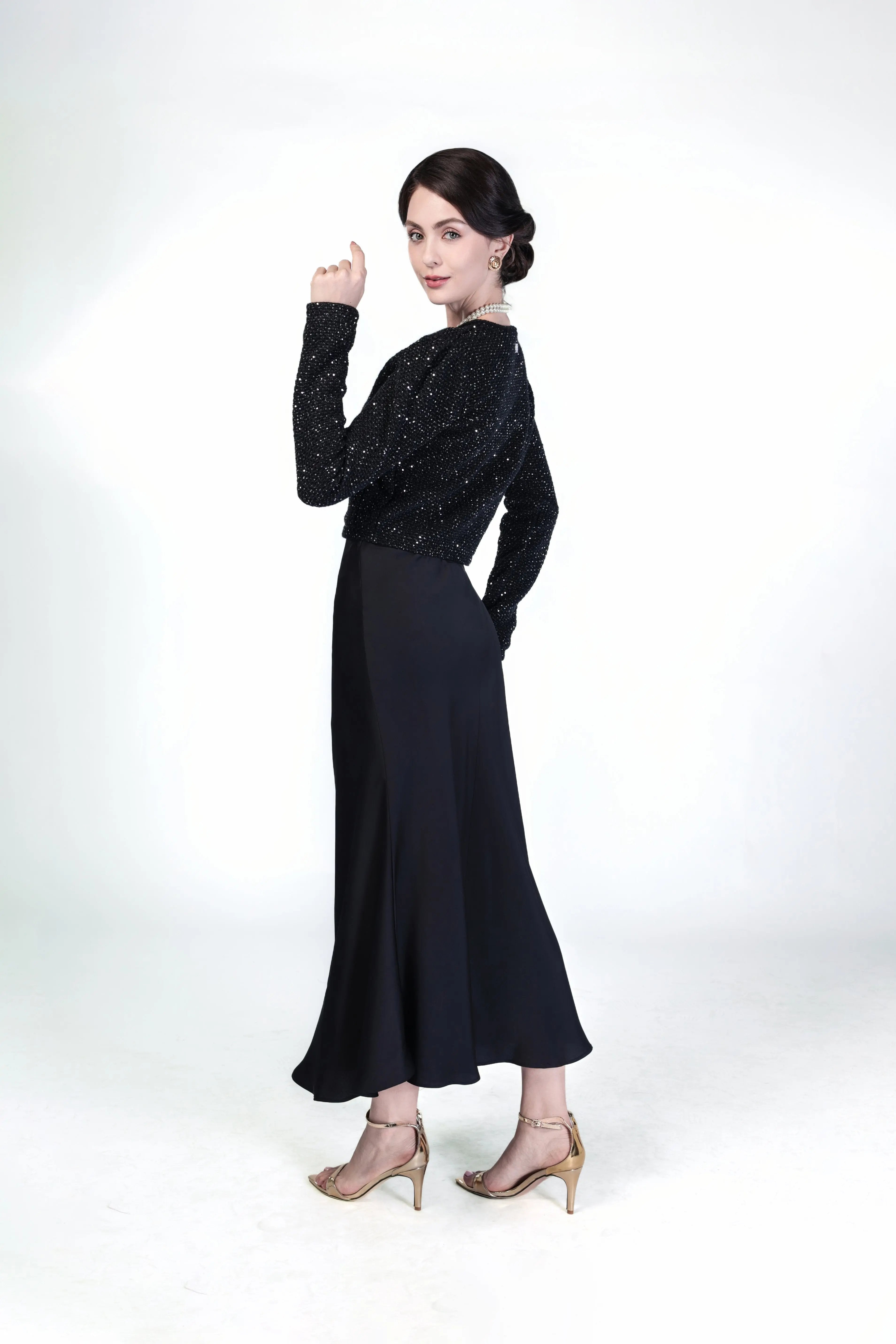 Chic Sleeveless Jumpsuit with Mesh Detail ULA