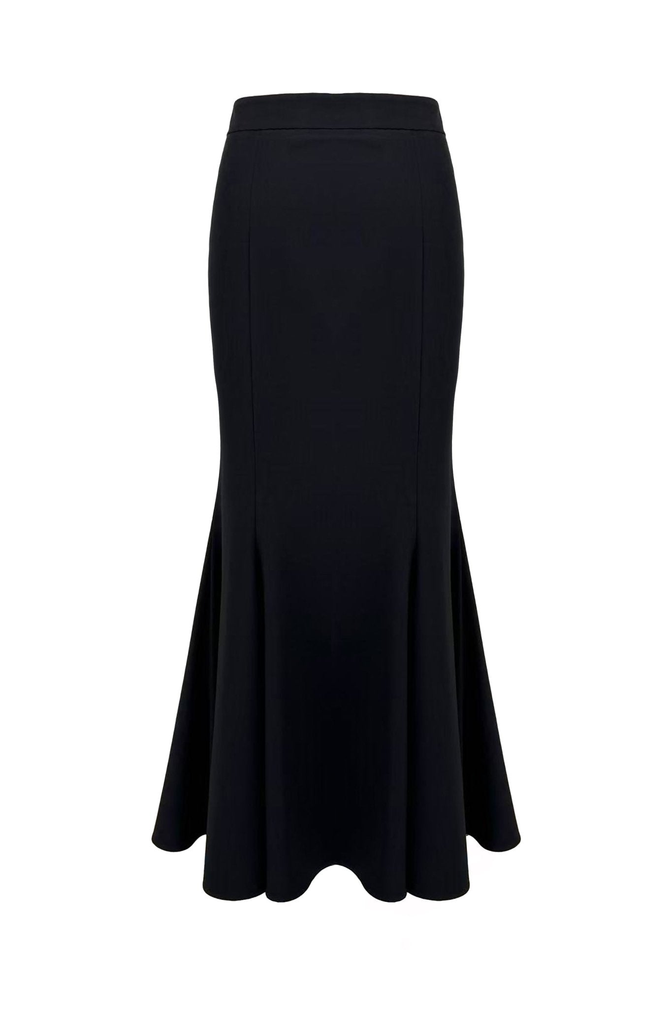 Chiffon Pleated Midi Skirt