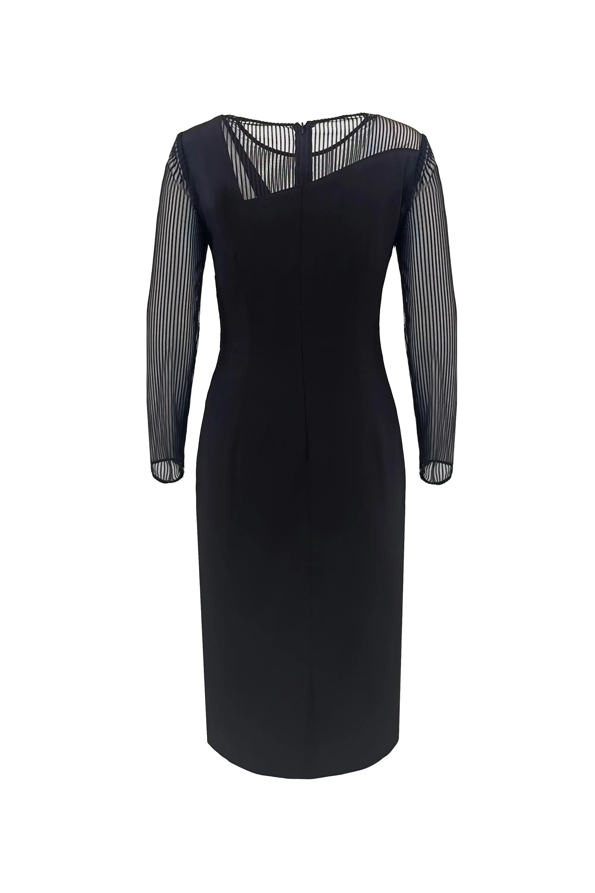 Women's V-neck Lace Waist-cinched Dress ULA