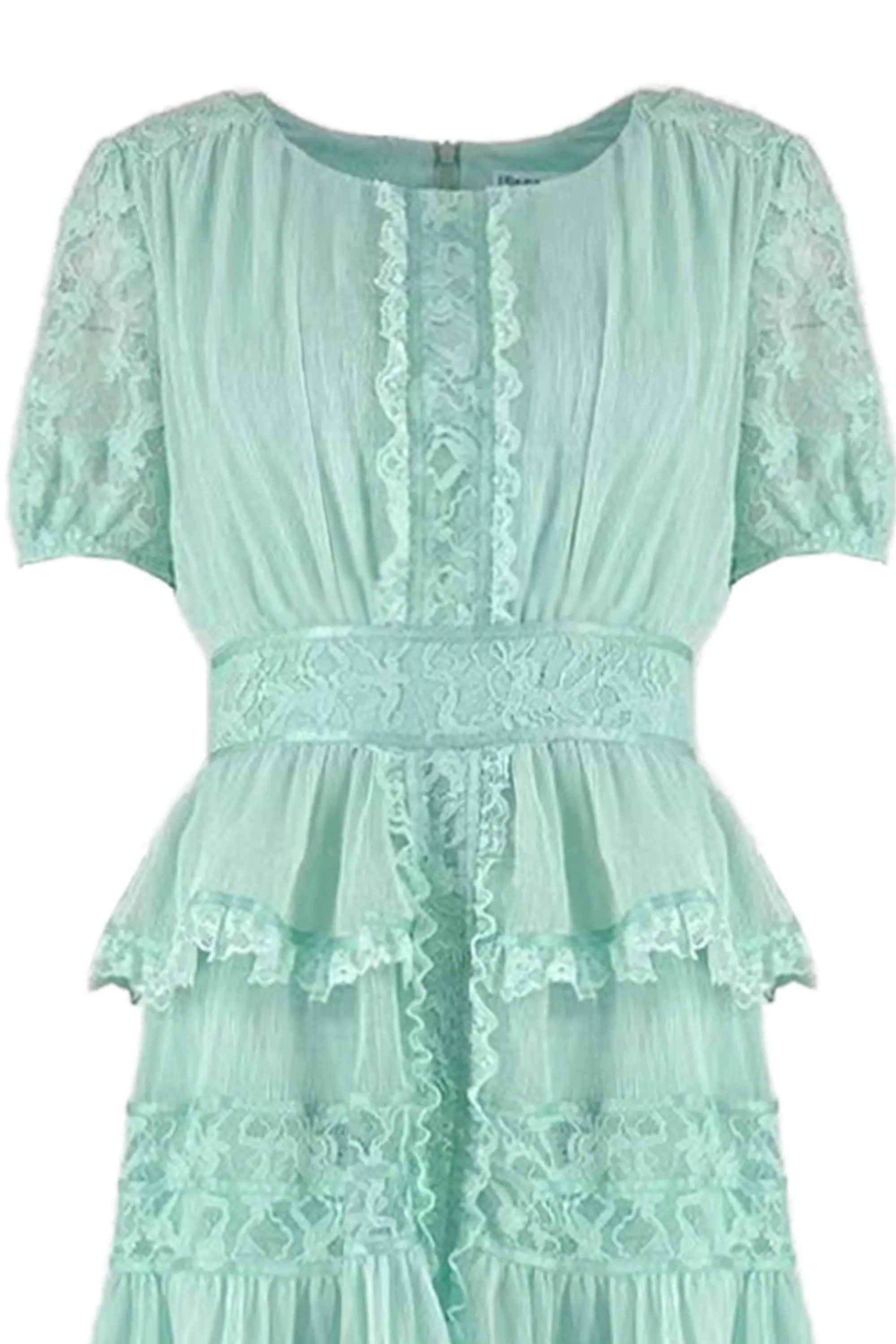 Women’s Romantic Tiered Lace Victorian-Inspired Dress ULA