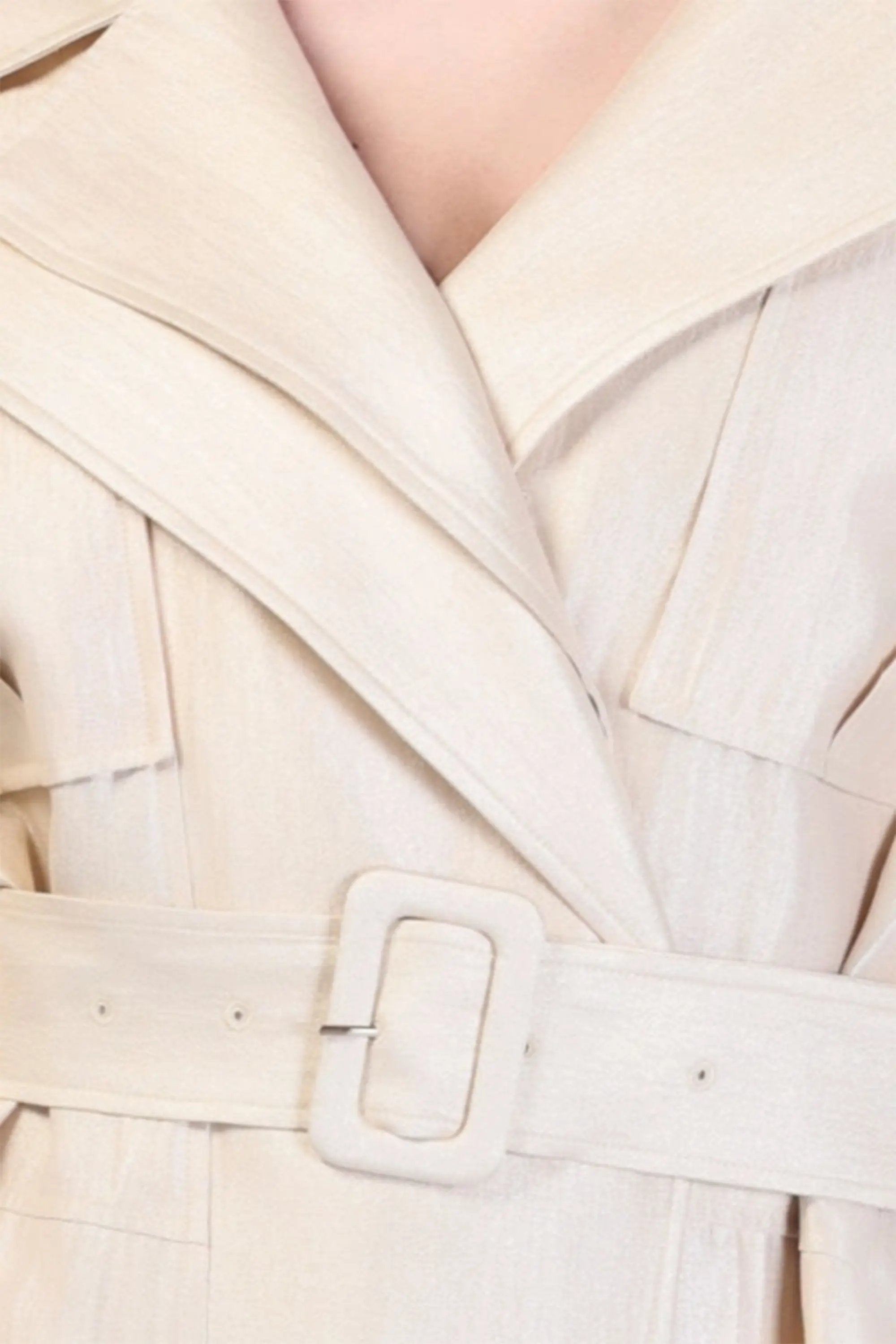 Chic Black Wrap Jacket and Flare Pants Set ULA