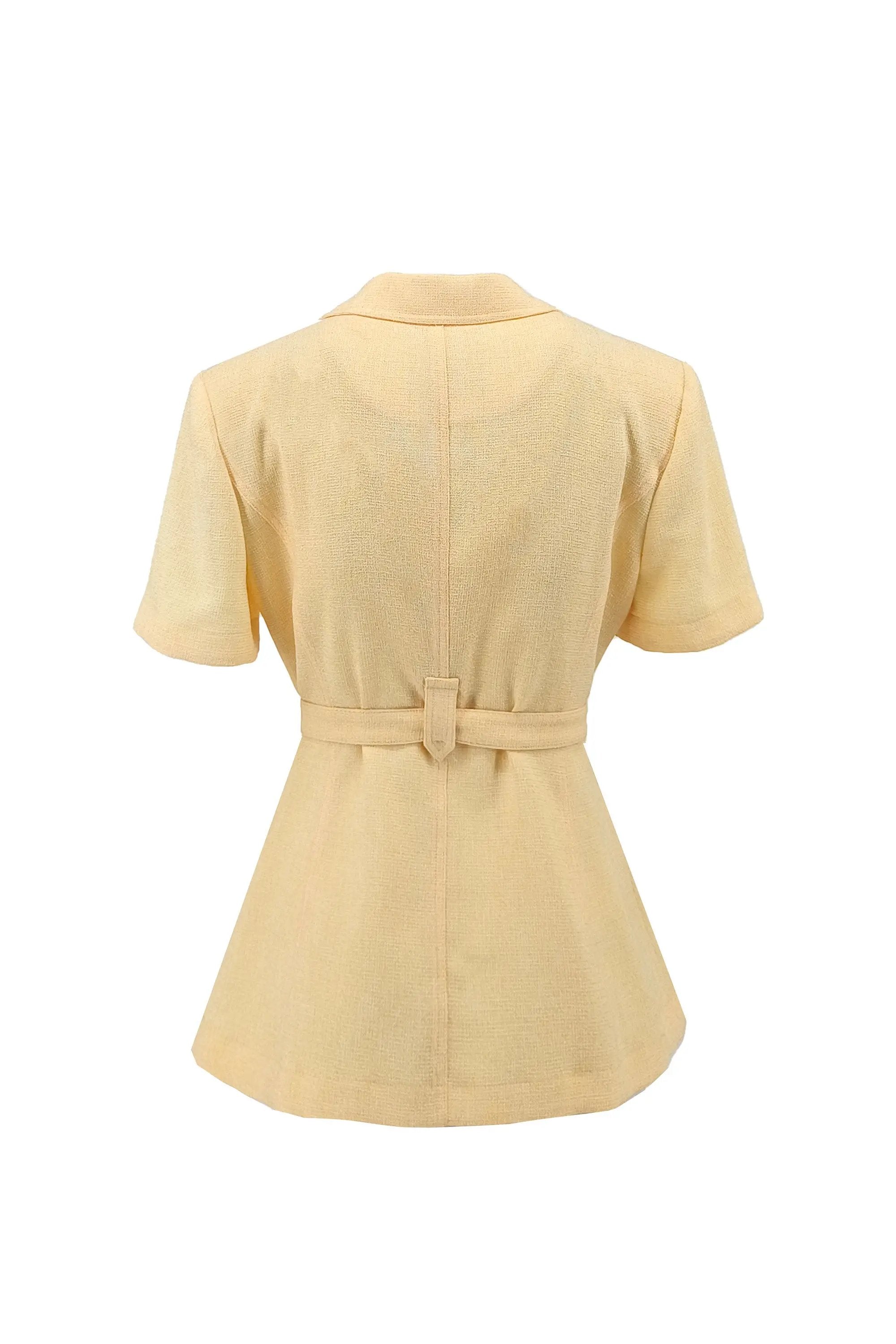 Women’s Summer Intellectual High Rose Red Wide-Leg Suit. ULA