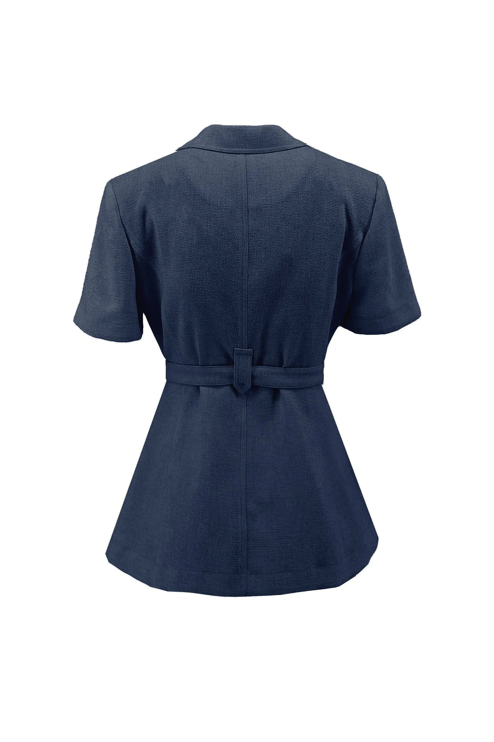 Women’s Summer Intellectual High Rose Red Wide-Leg Suit. ULA