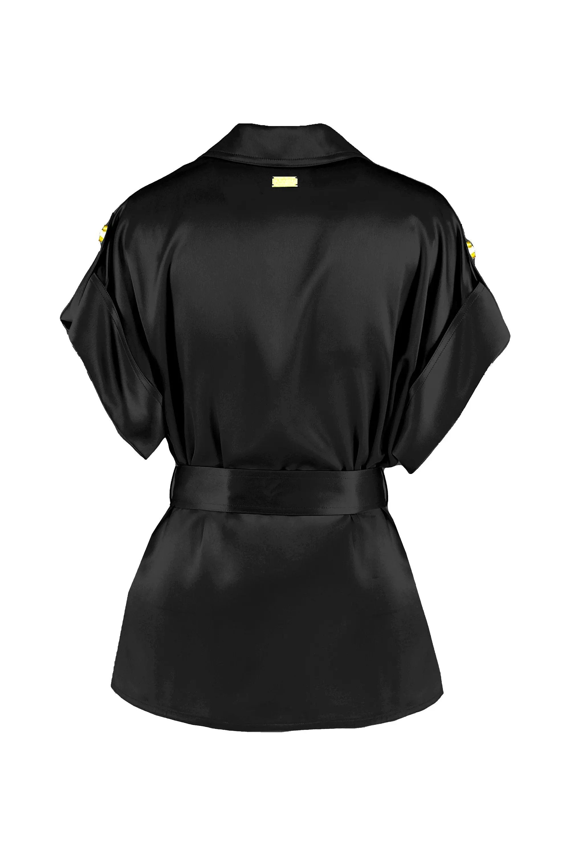 Women’s Spring Temperament  Intellectual V-neck Nipped Wstists Suit ULA