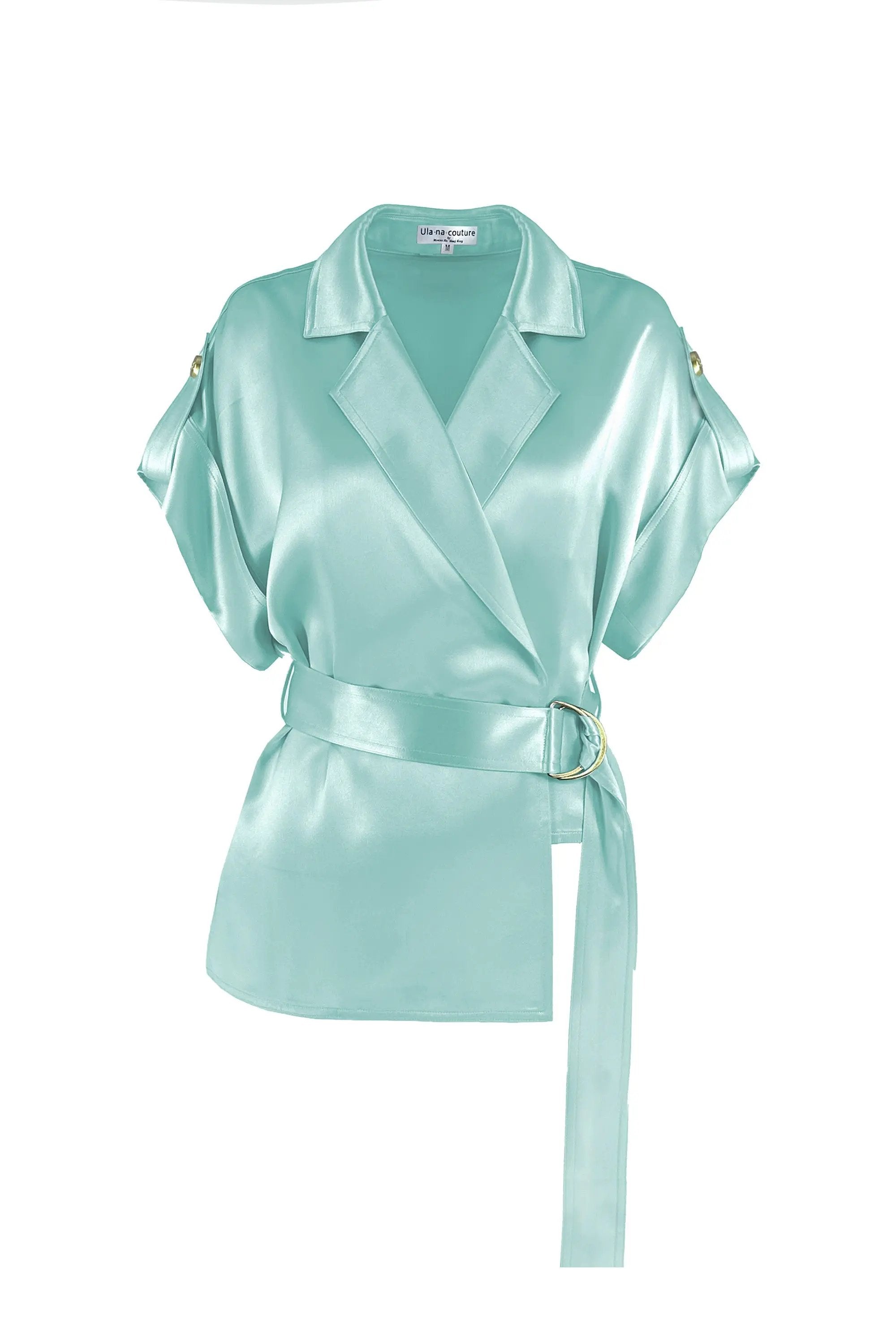 Women’s Spring Temperament  Intellectual V-neck Nipped Wstists Suit ULA