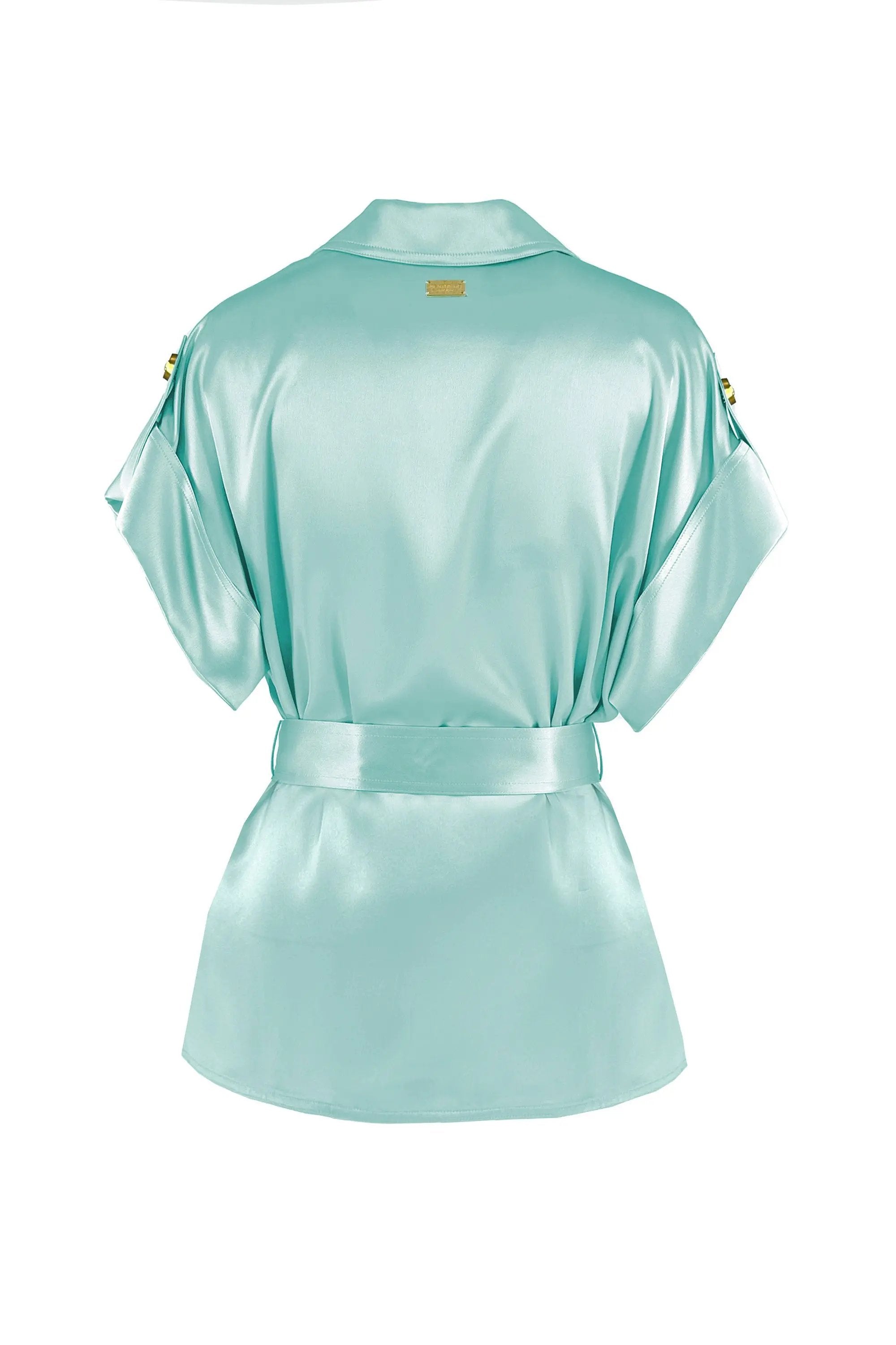 Women’s Spring Temperament  Intellectual V-neck Nipped Wstists Suit ULA