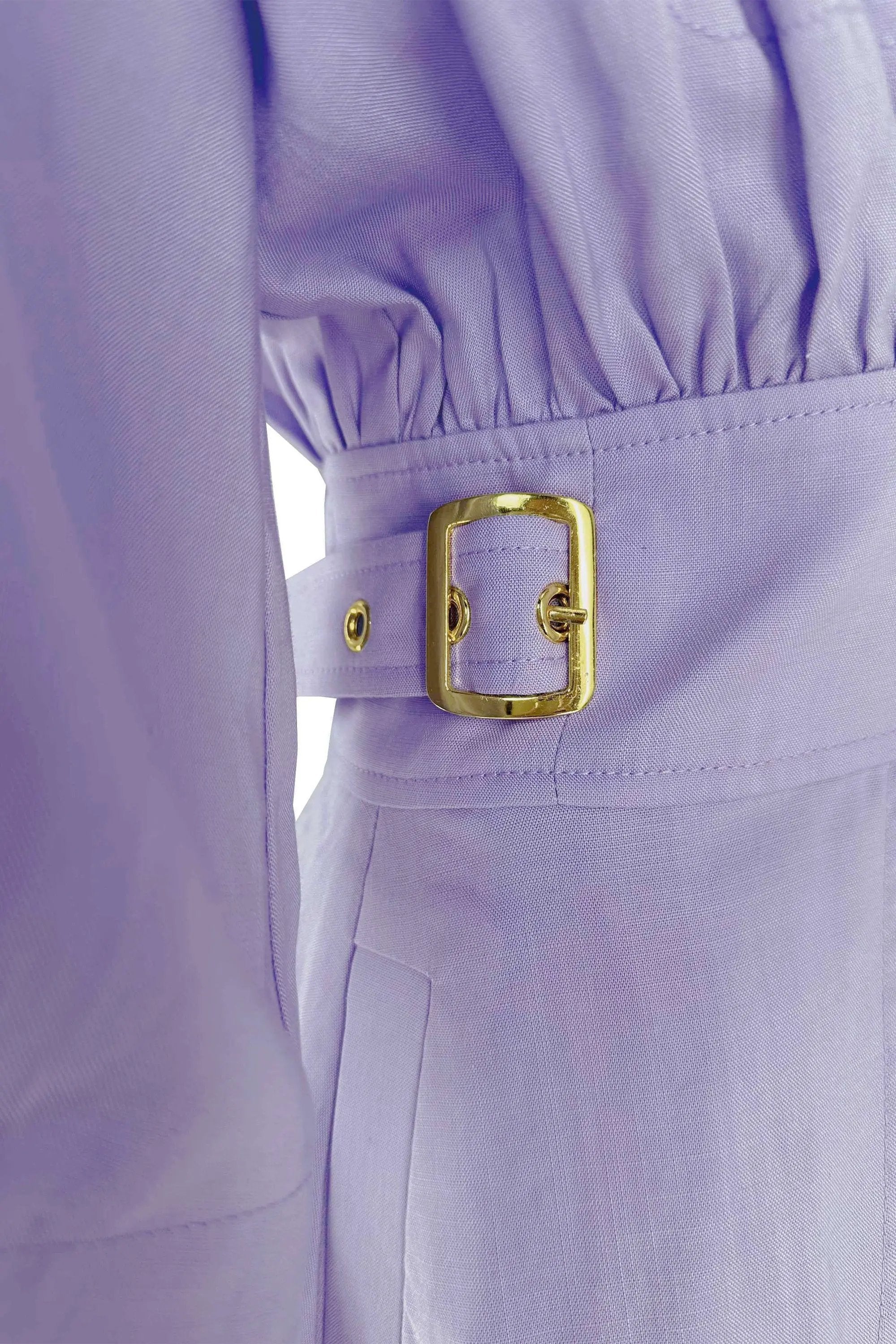 Women’s Spring High Elegant Intellectual V-neck Nipped Waists Dress ULA