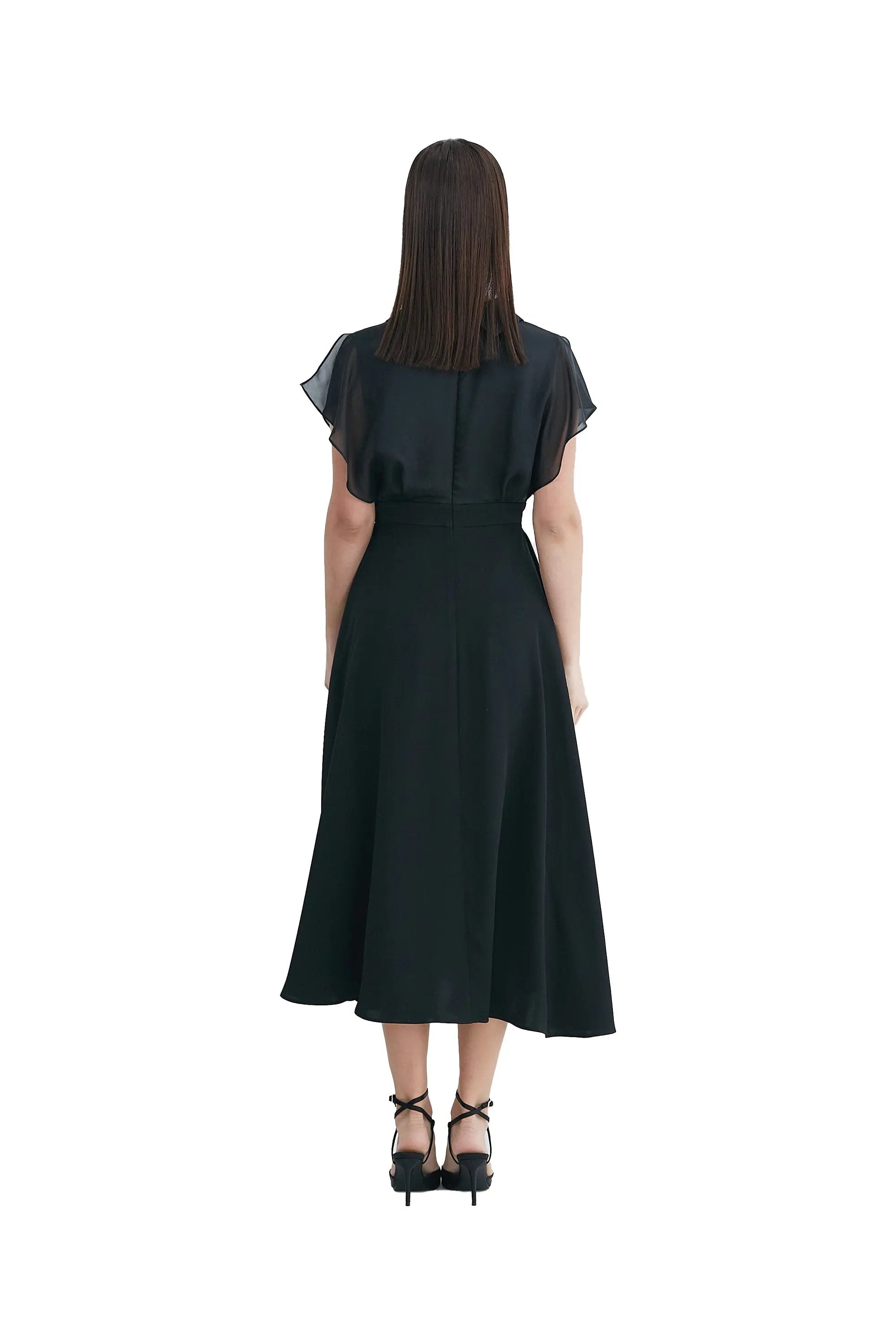 Women’s Summer Temperament Luxury V-neck Dress ULA