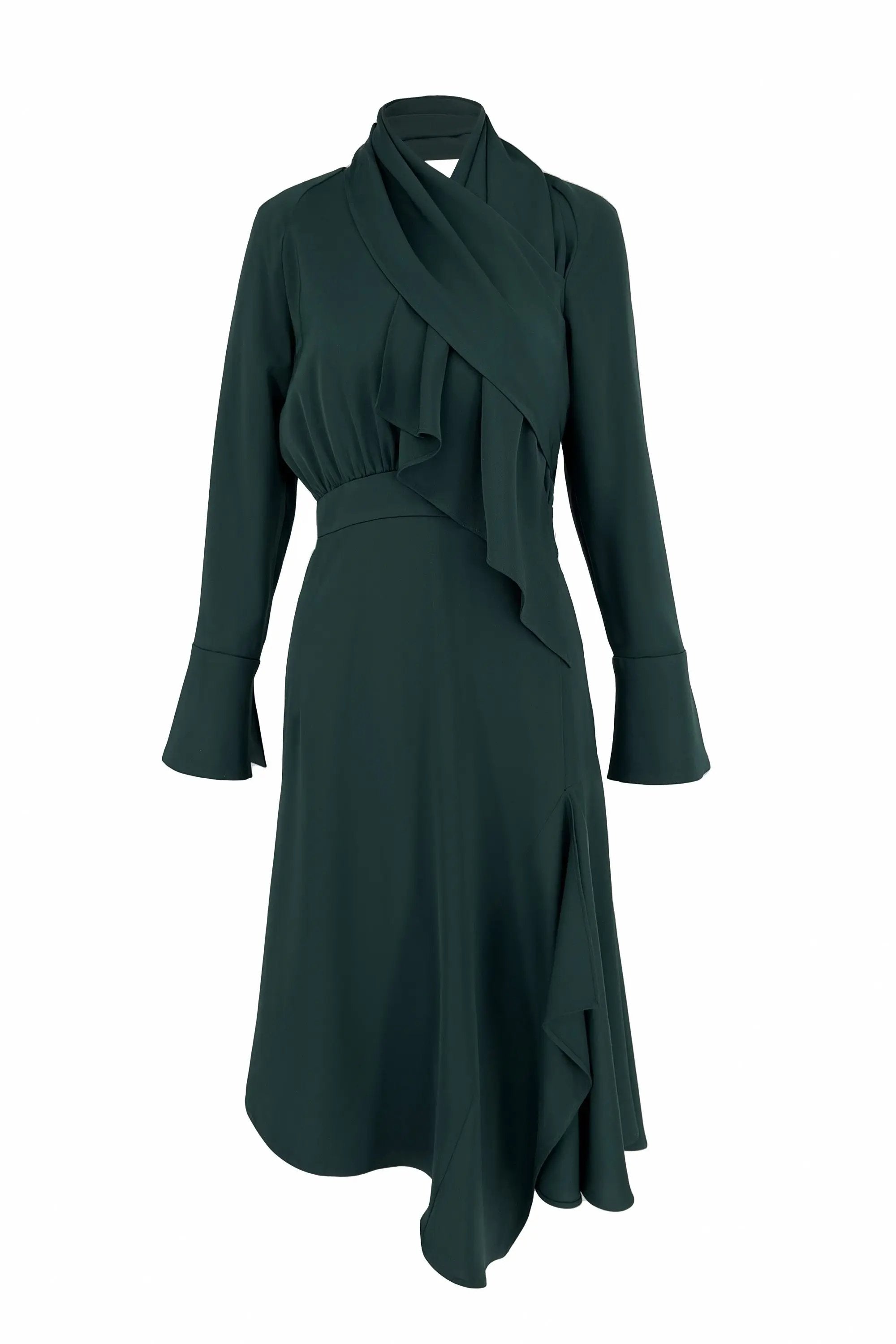 Dresses 2024 Spring and Autumn French New Waist Waist Slimming and Unique Beach Vacation Skirt ULA