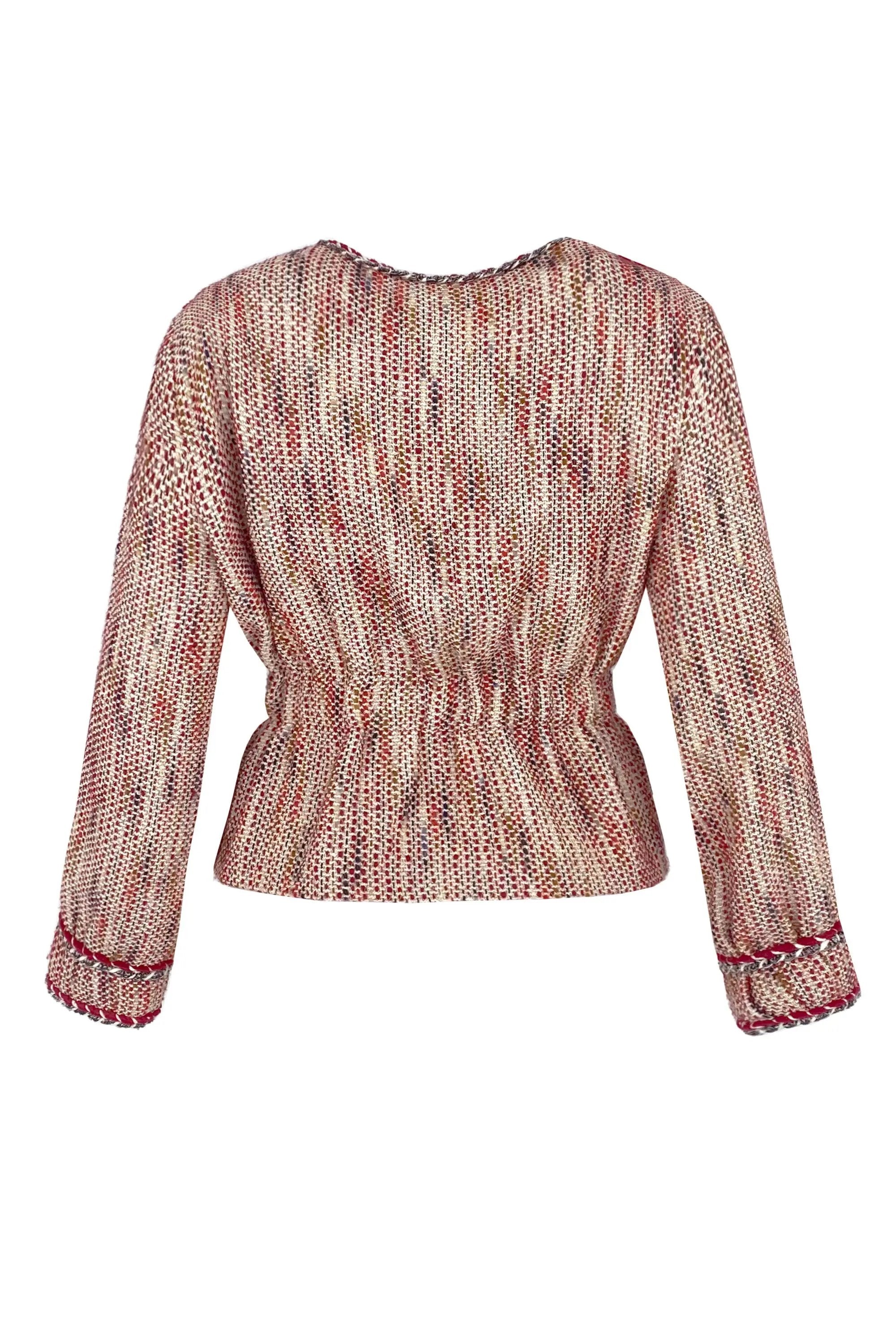 Spring and Autumn Small Fragrant Wind Coat Slim Fit with Pocket Two Piece Set ULA