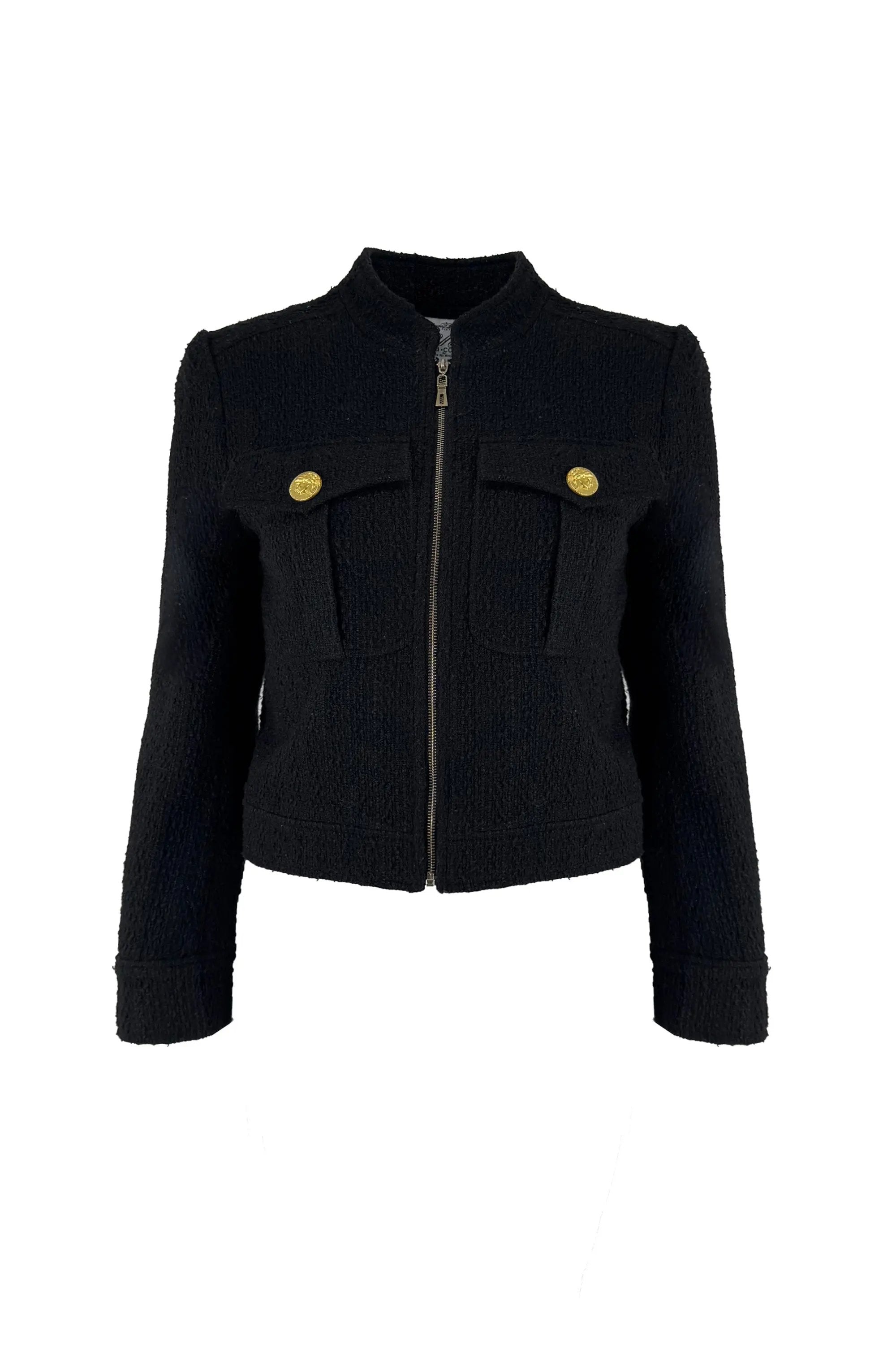 Women's Cool Zipper Jacket Set Dress ULA