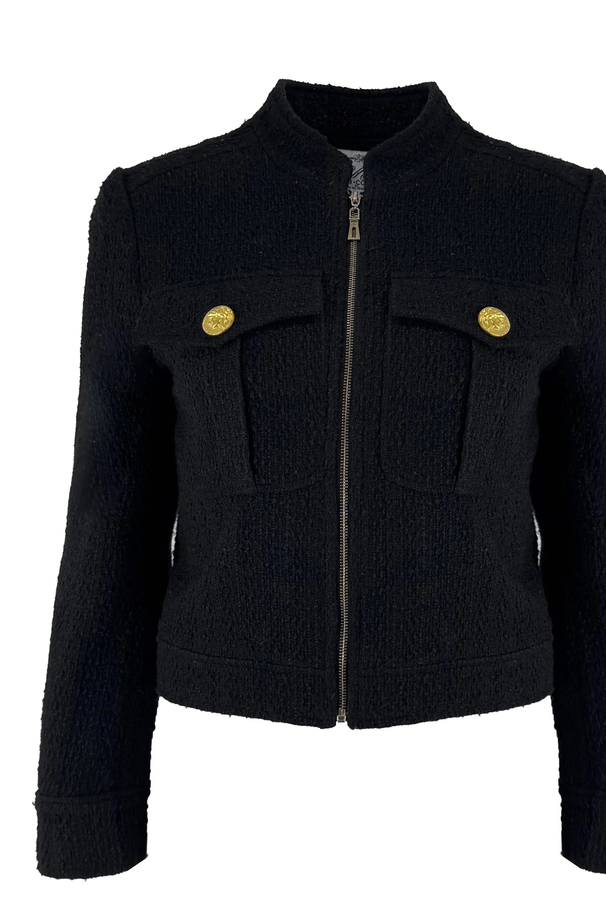 Women's Cool Zipper Jacket Set Dress ULA