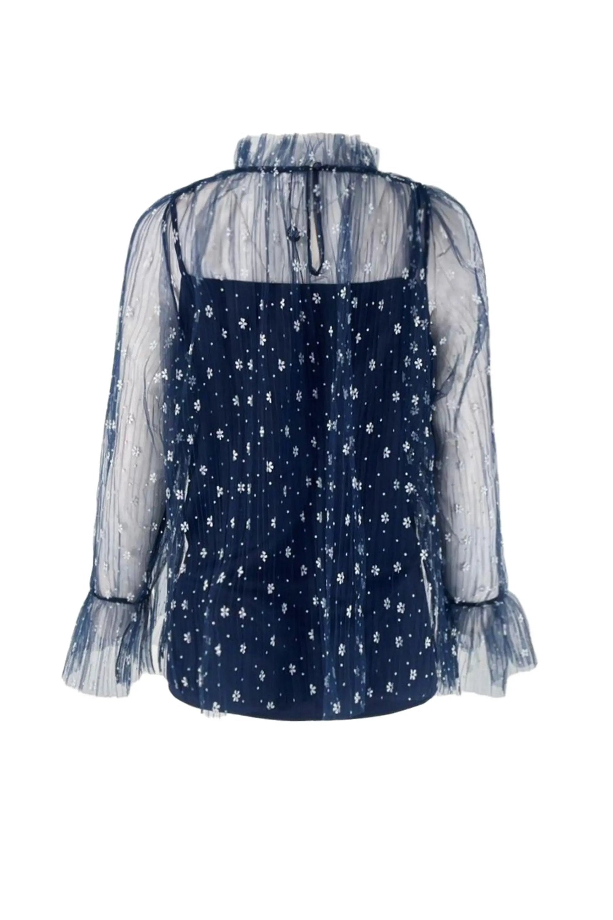 Acetate Cotton Knitted Striped Tank Top ULA