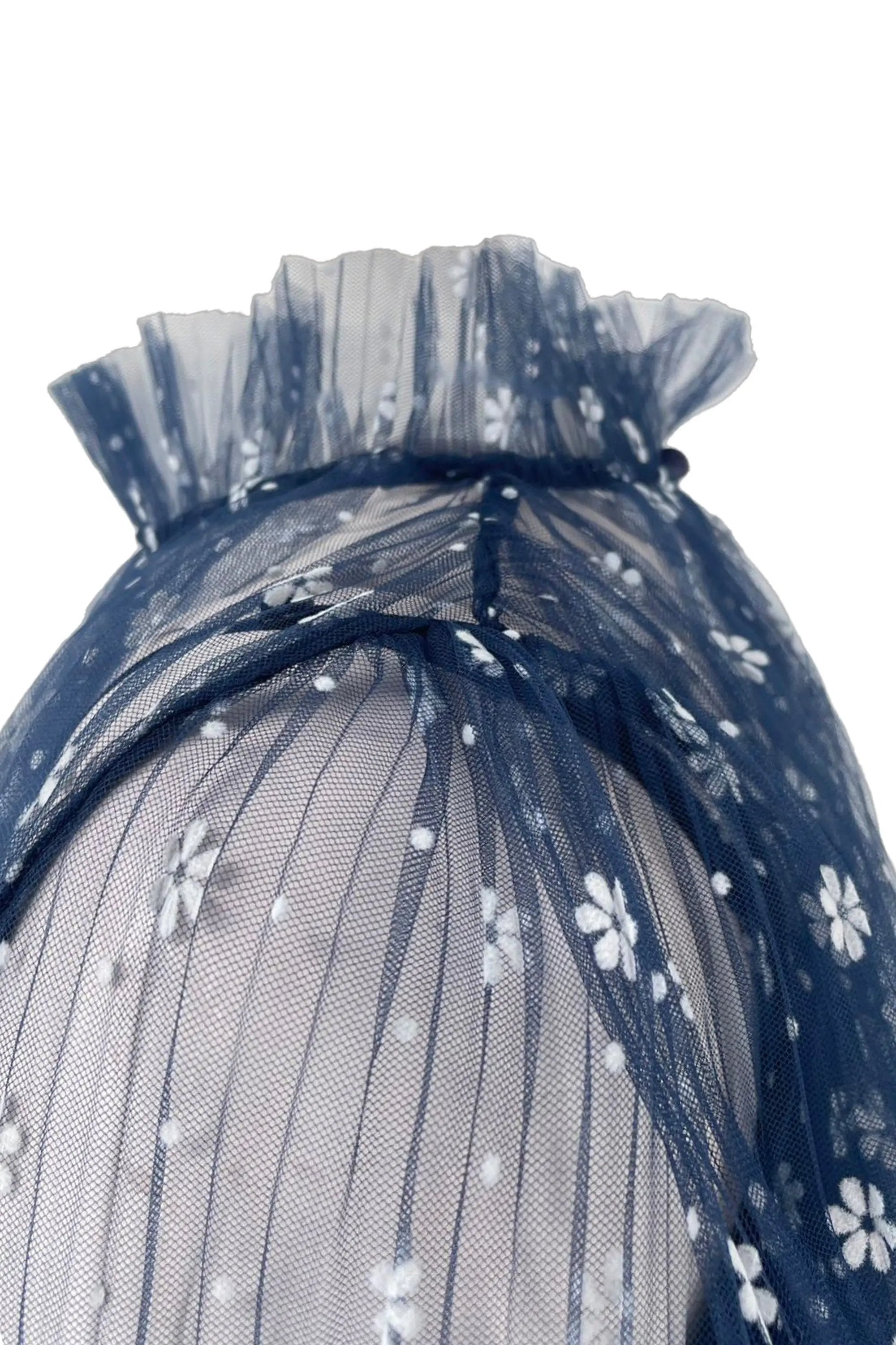 Acetate Cotton Knitted Striped Tank Top ULA