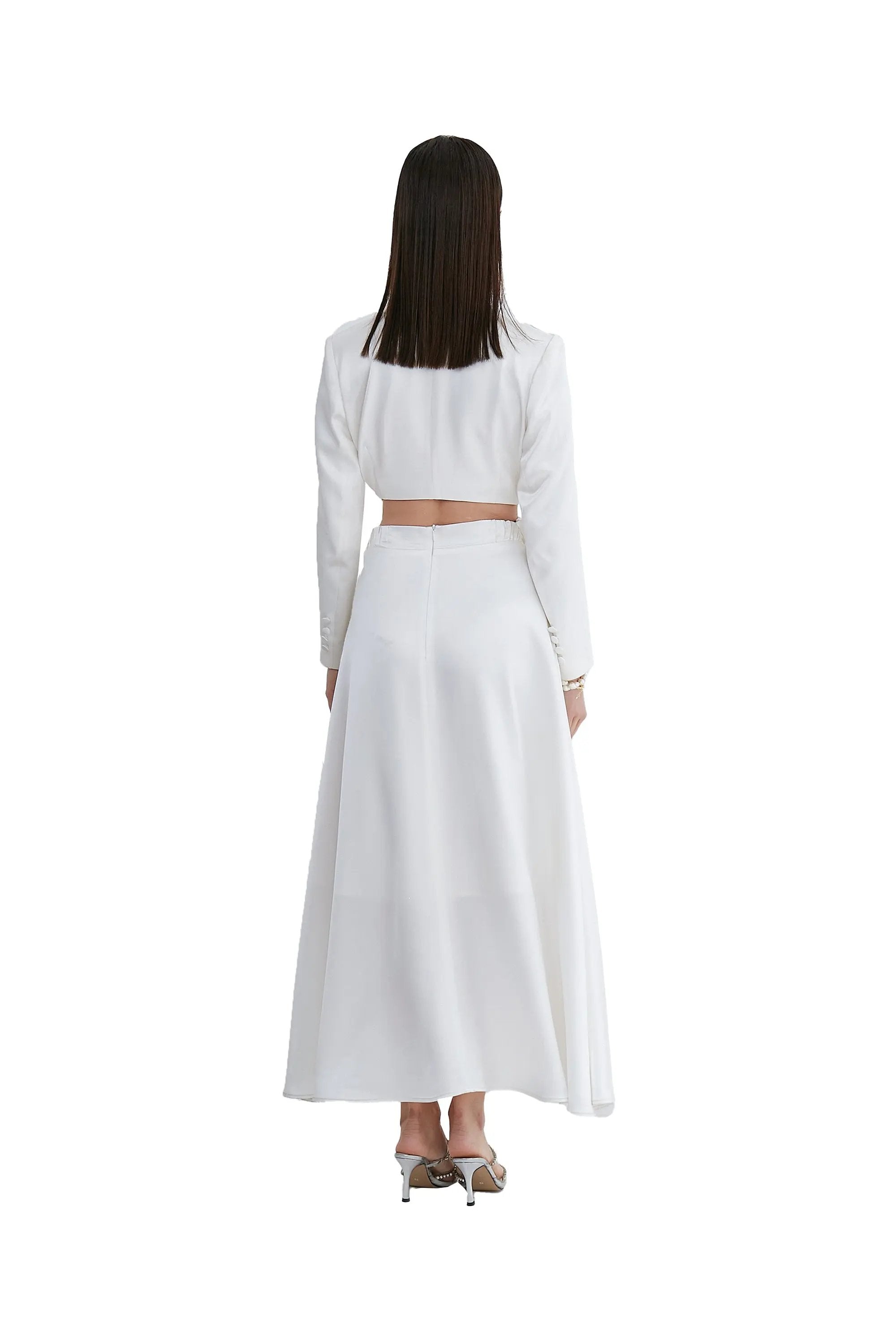 Women’s Spring Elegant High Temperament Button Suit ULA