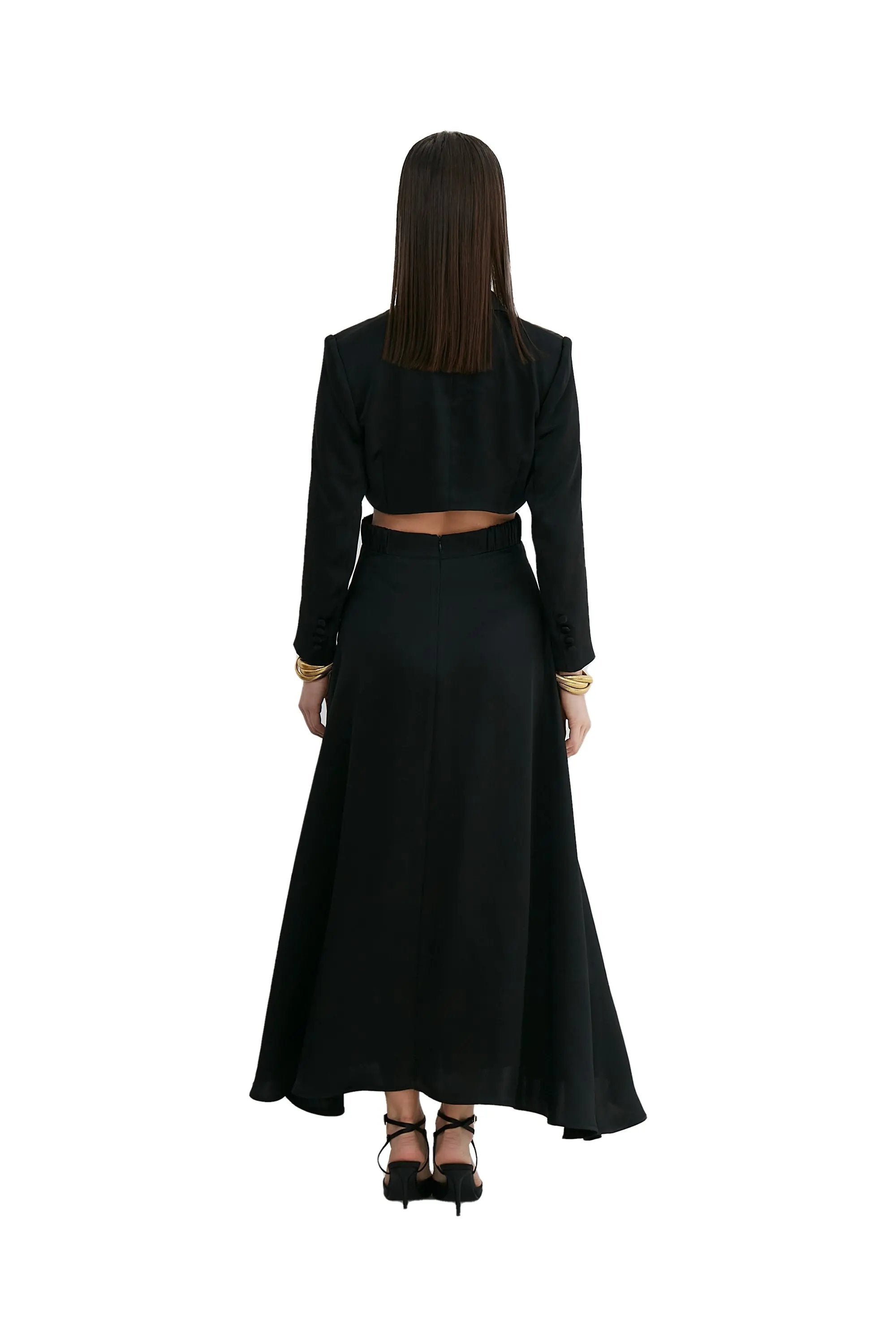 Women’s Spring Elegant High Temperament Button Suit ULA