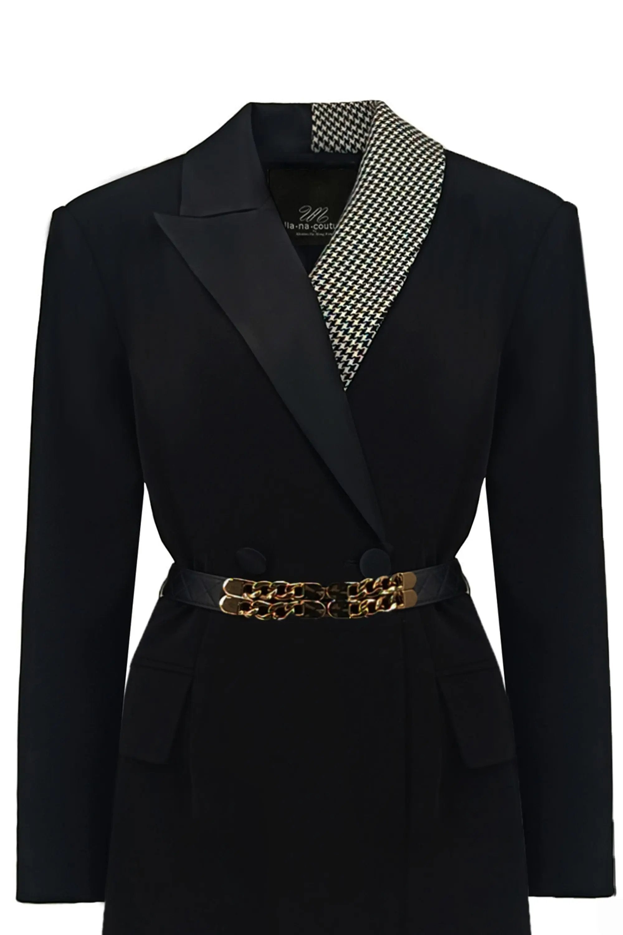 Women's haute couture coat 2024 new autumn/winter mid length style popular this year, super beautiful woolen coat ULA