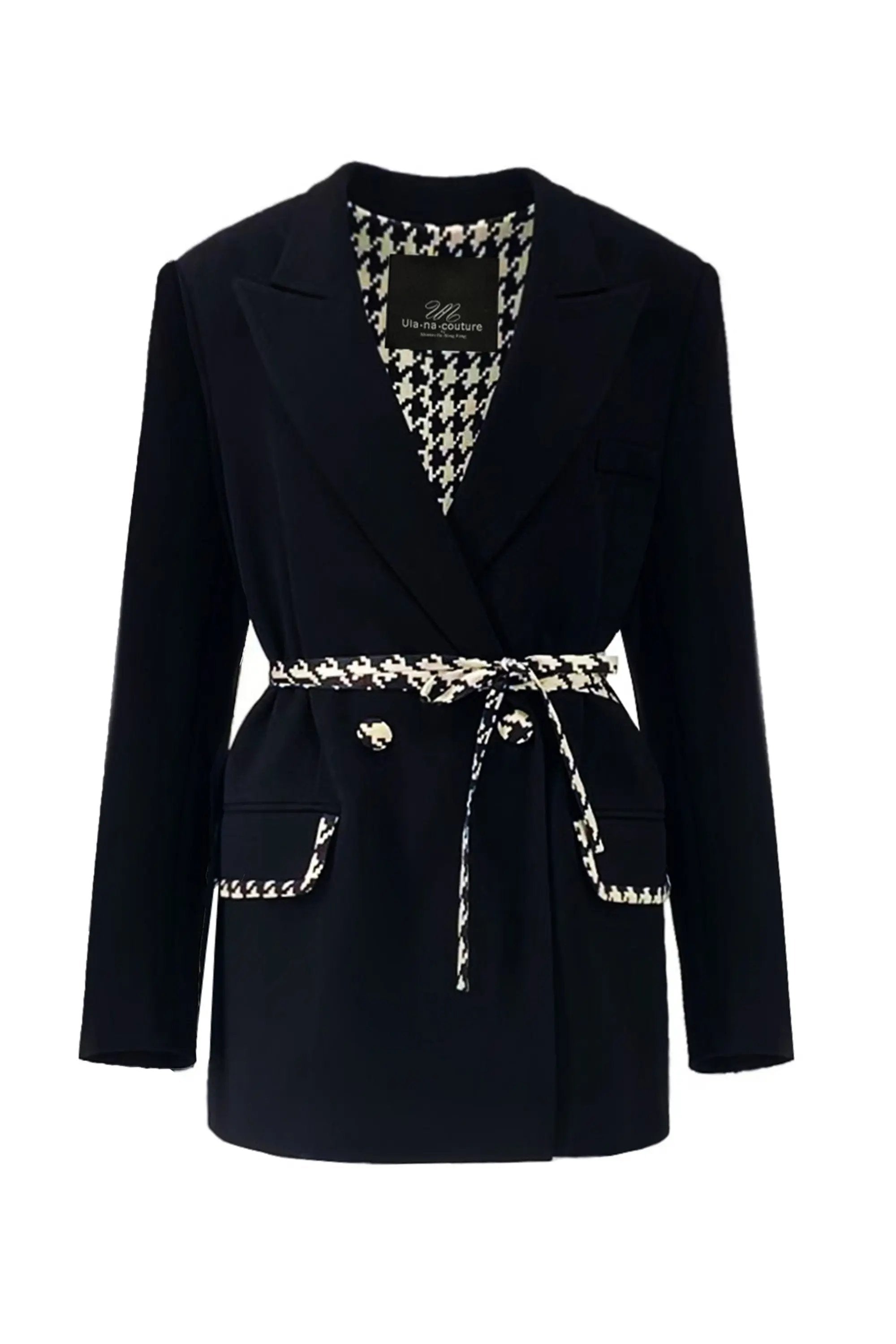 Women's Elegant  Thousand-bird Pattern Suit Set ULA