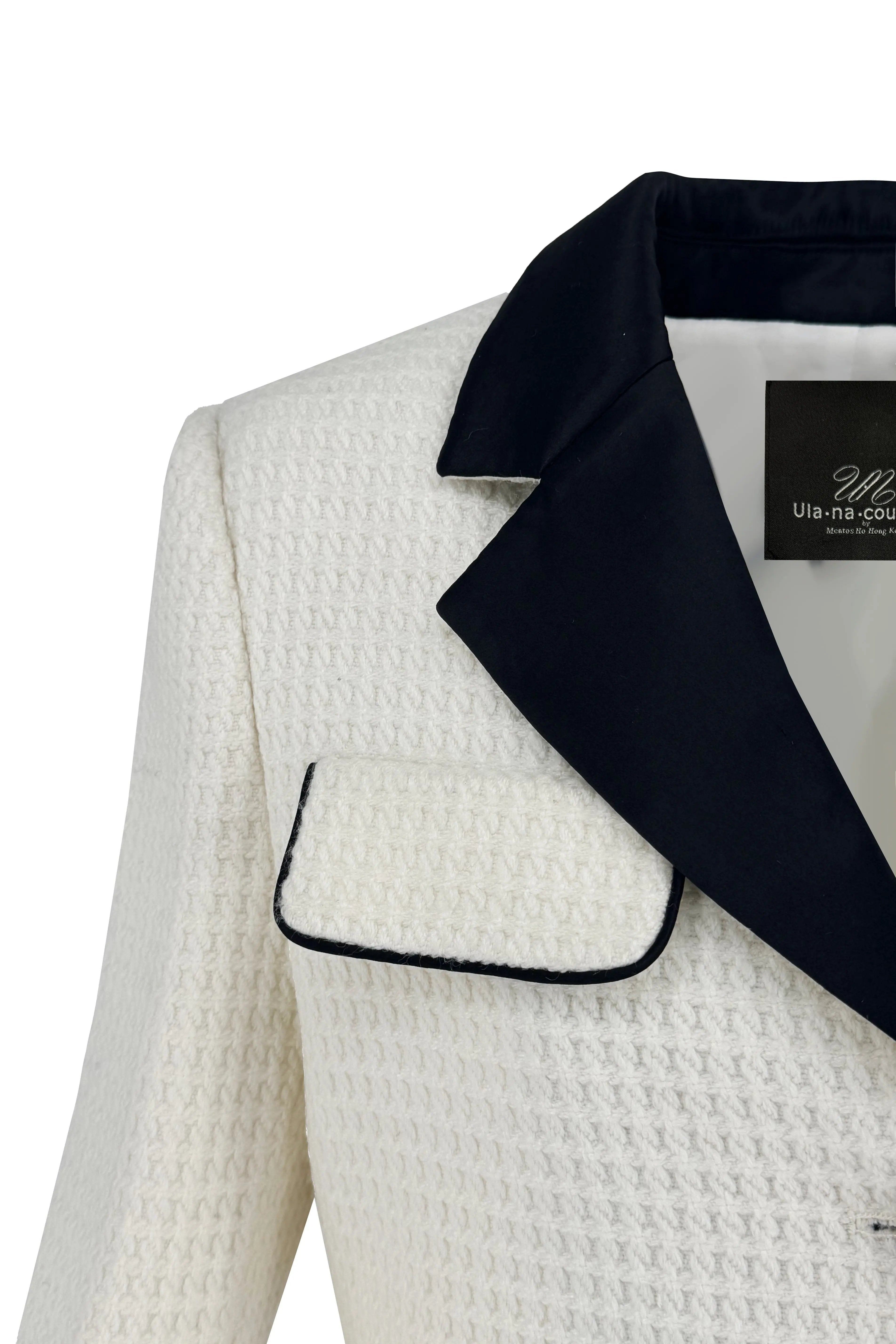 Xiao Xiangfeng suit collar jacket autumn fashion high-end temperament three piece set ULA