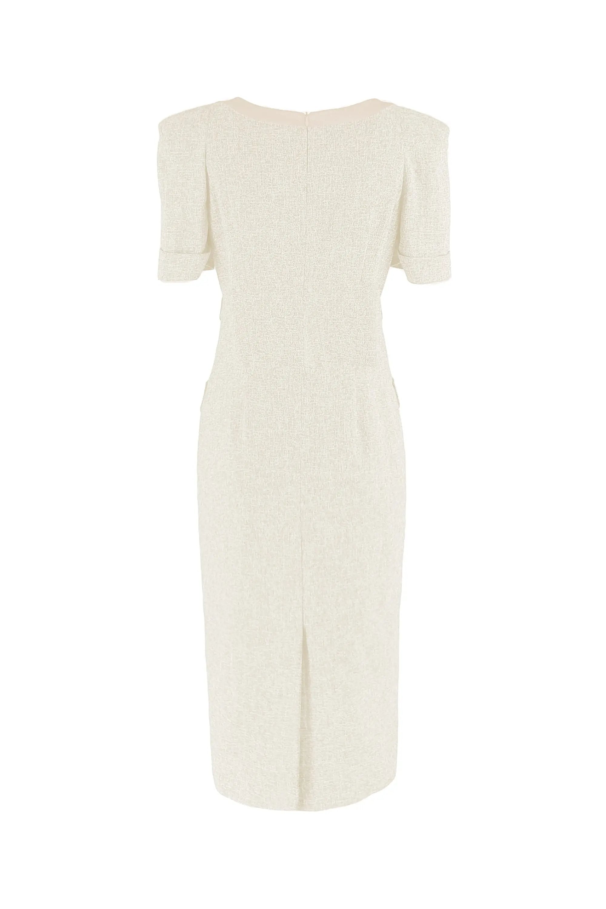 Women’s Summer Noble High  knee-length with a fitted Dress ULA