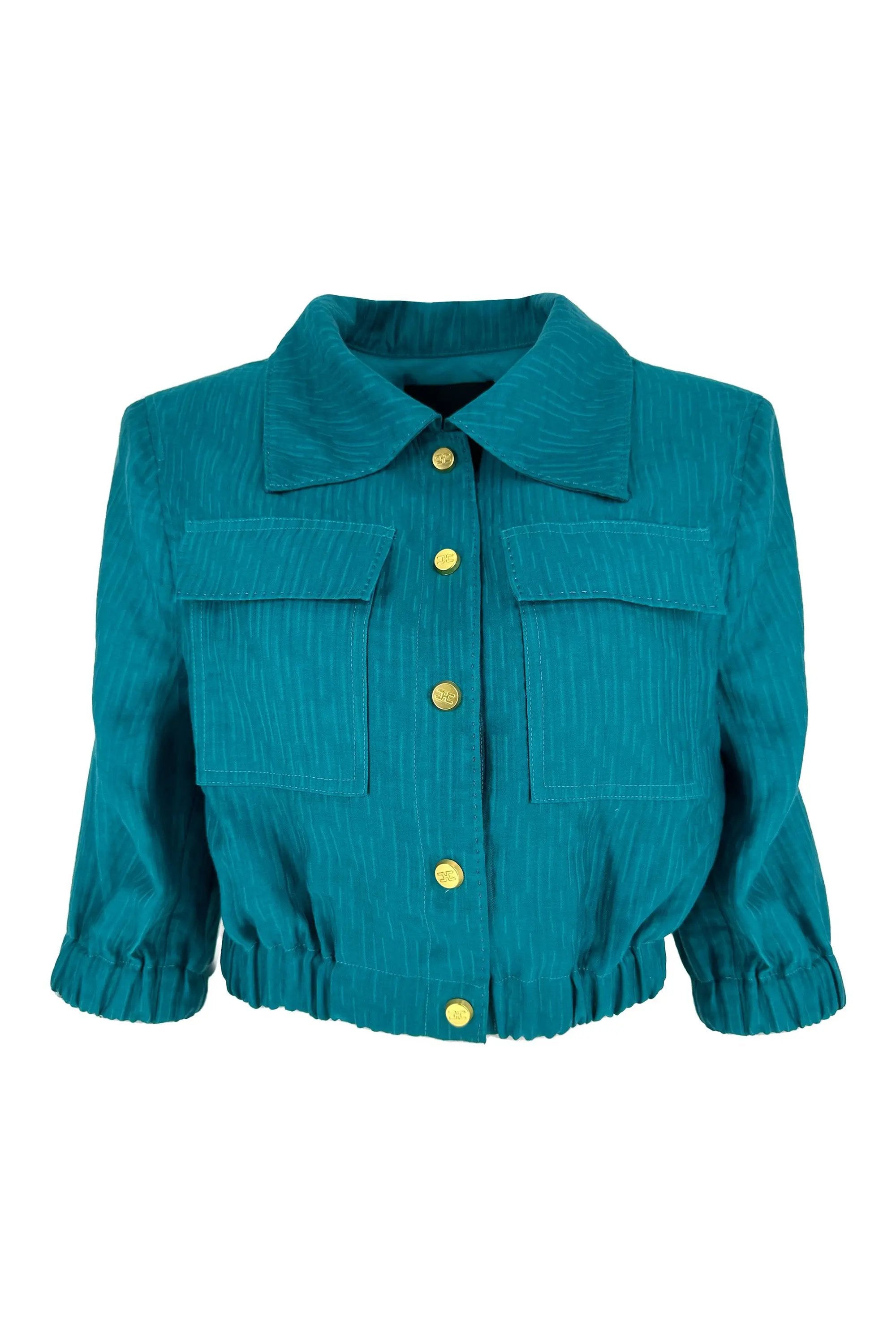 Ladies' V-neck Waist Cinching And Exposed Navel Fashionable and Elegant Set ULA