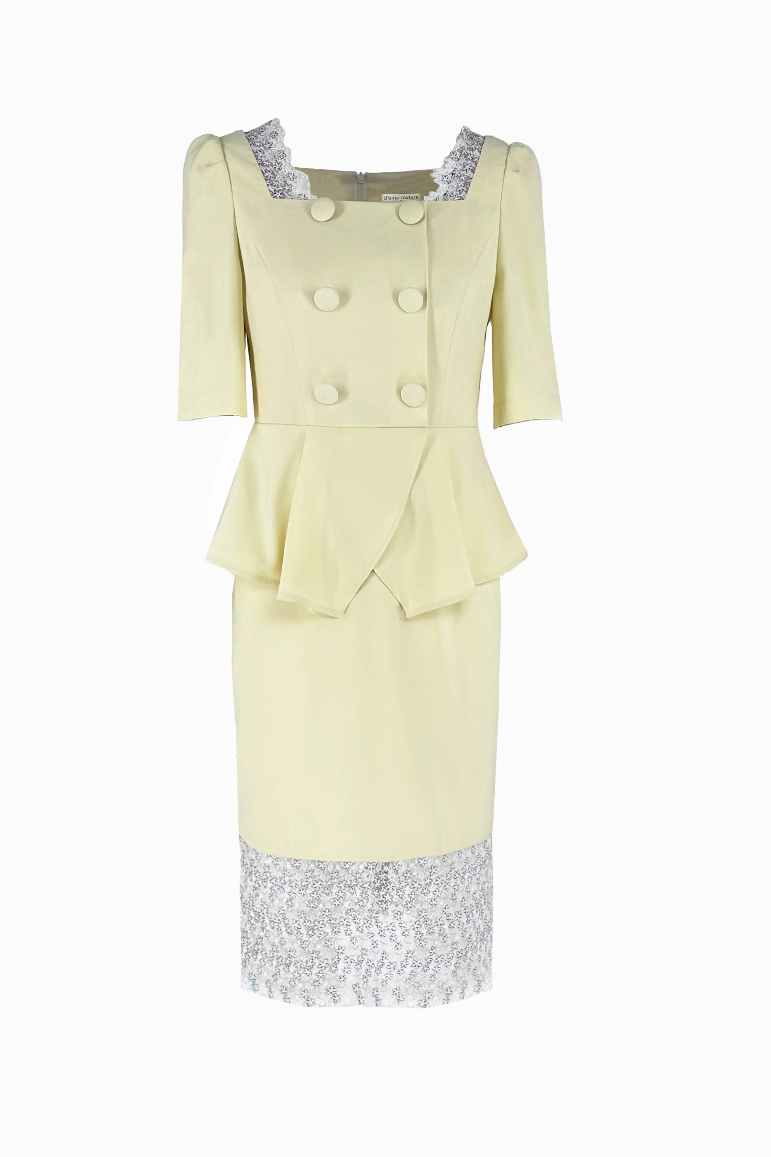 Design sense, suit temperament, floral dress, women's summer 2024 new lace skirt ULA