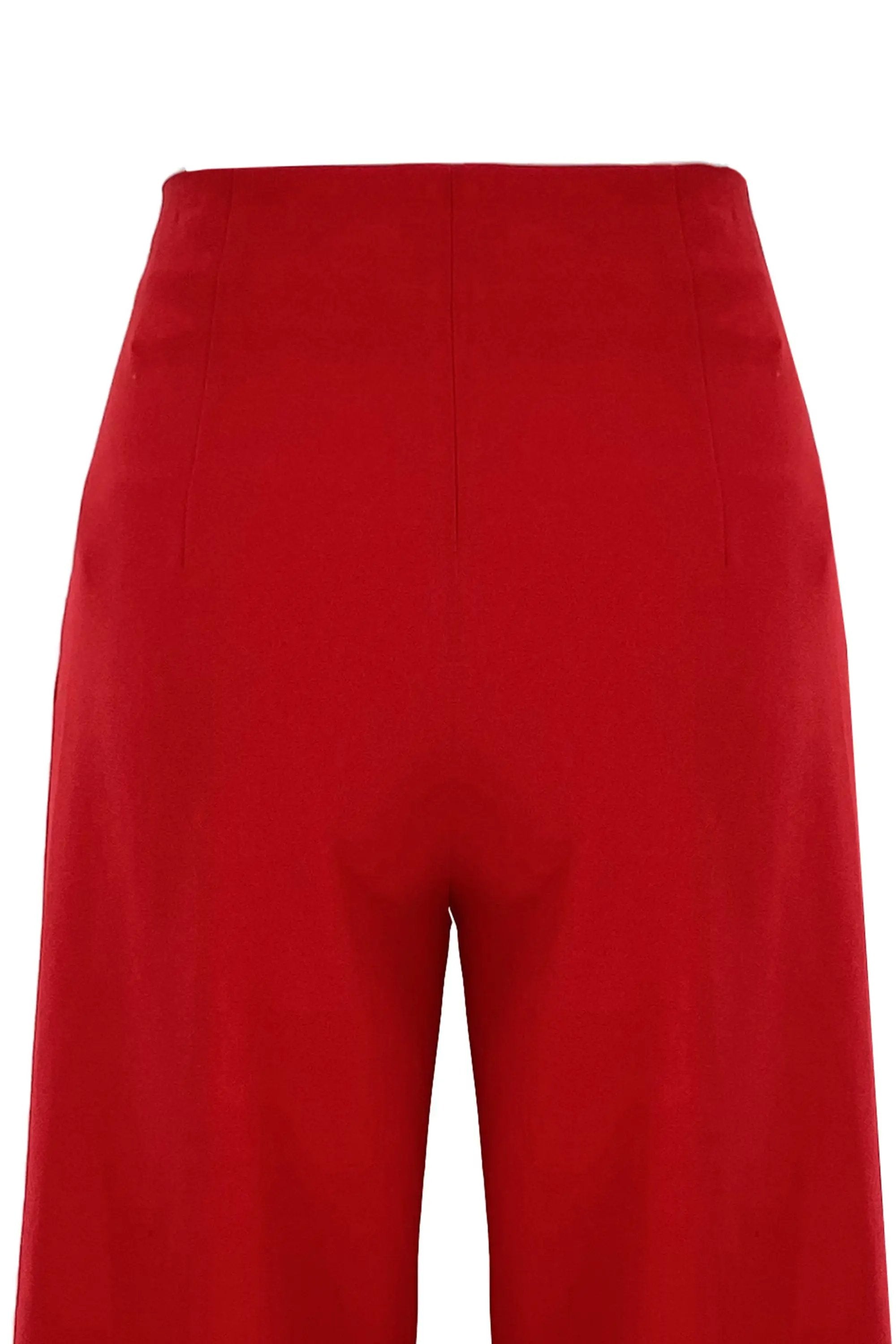 Women's Elegant and Stylish Pleated Wide-Leg Pants Suit ULA