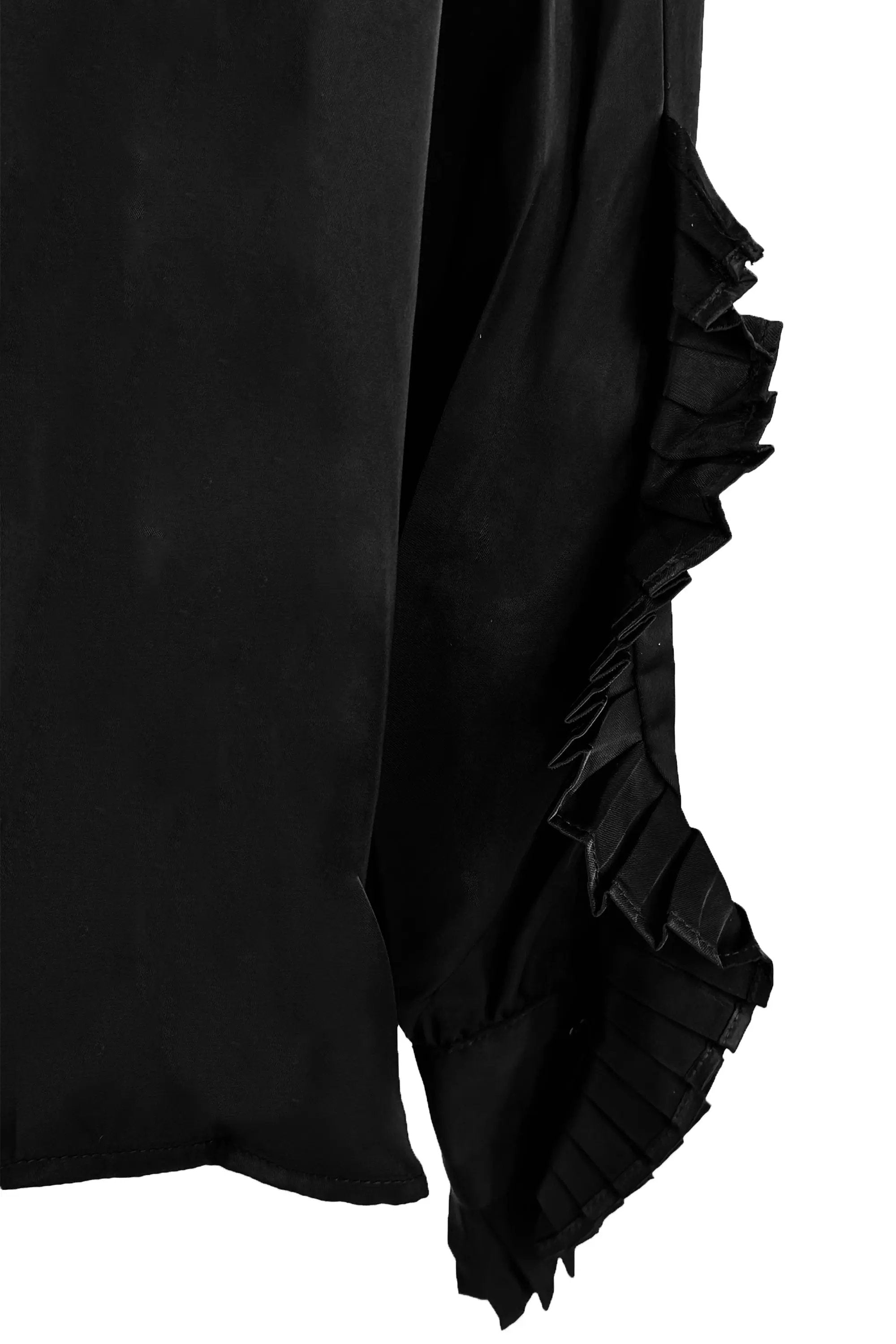 Qianniao grid suit jacket half skirt solid color long skirt three piece set ULA