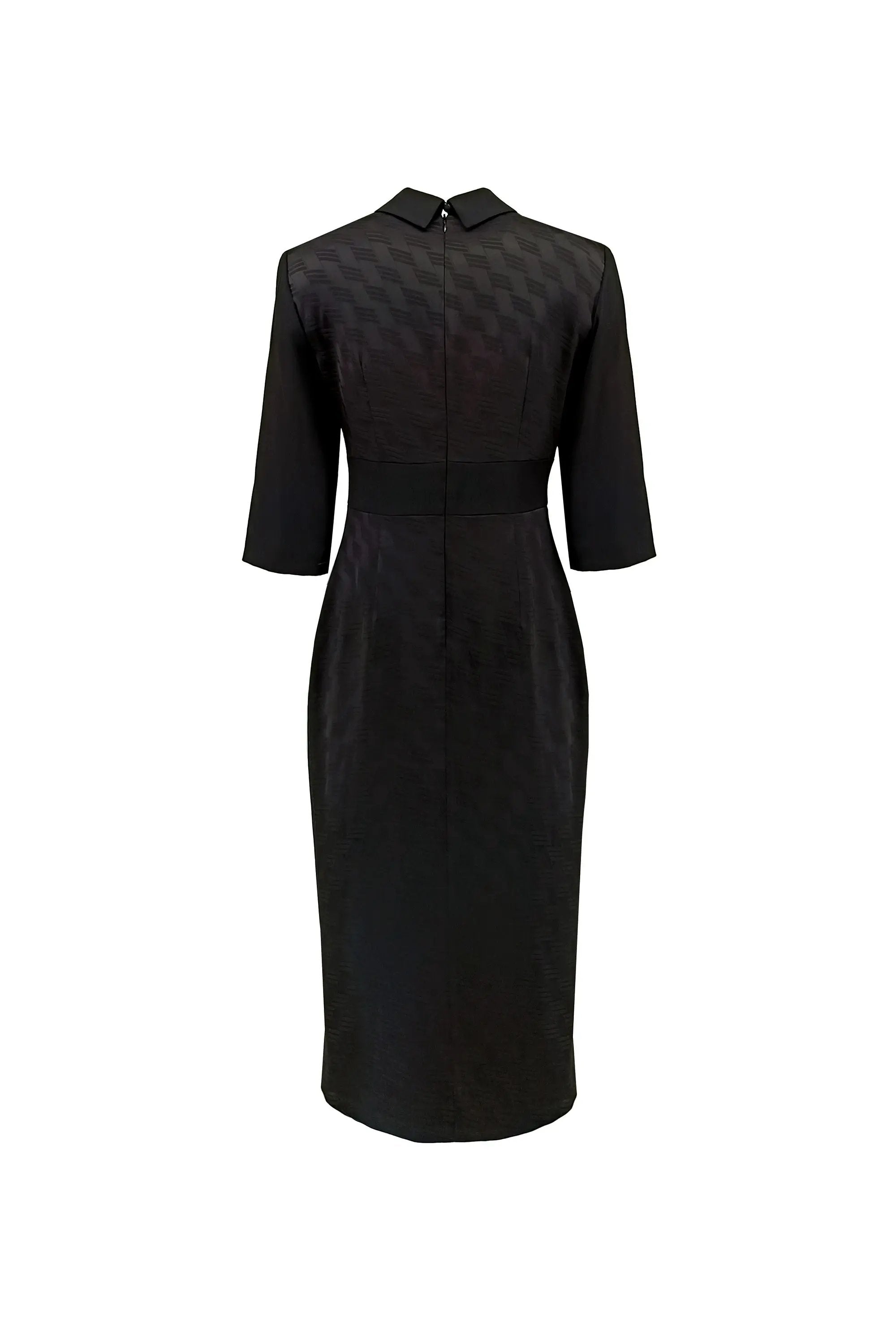 Women's Spring and Summer Sense of Advanced and Temperament V-neck Waist Dress ULA