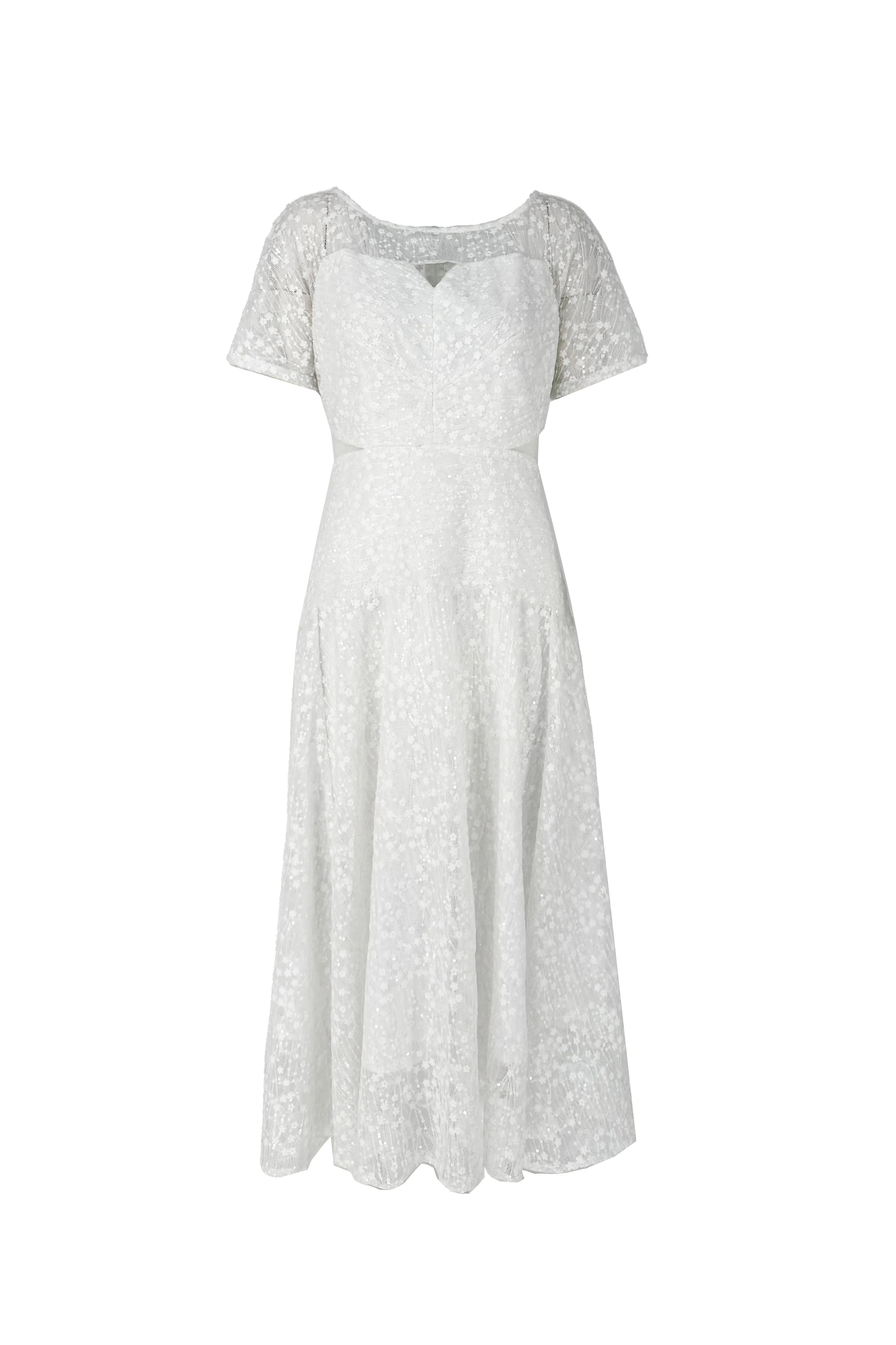 Intricate Lace Detail Dress ULA