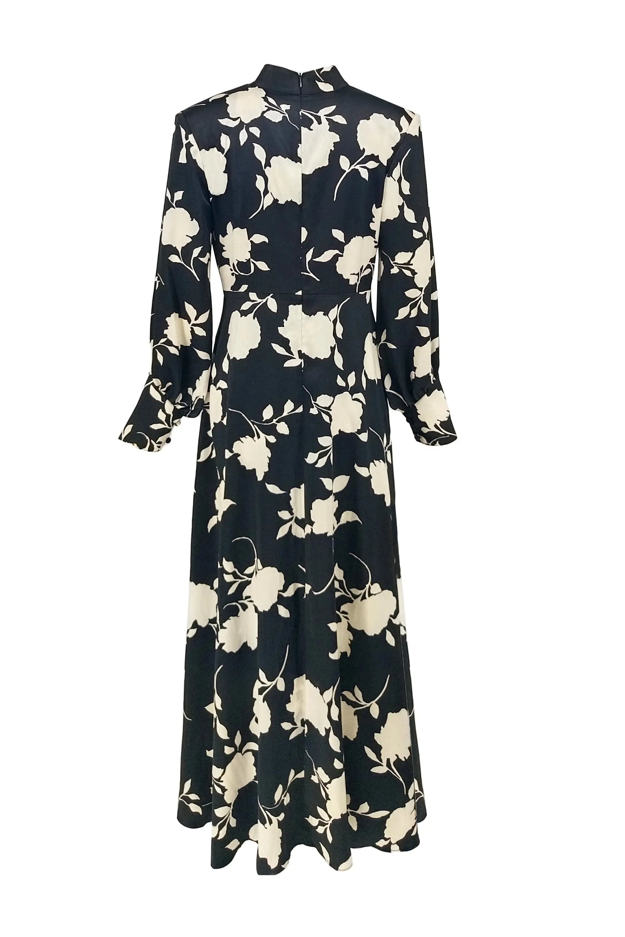 Summer new lace lace lace fishtail skirt with printed medium length, small stature, high temperament dress for women ULA