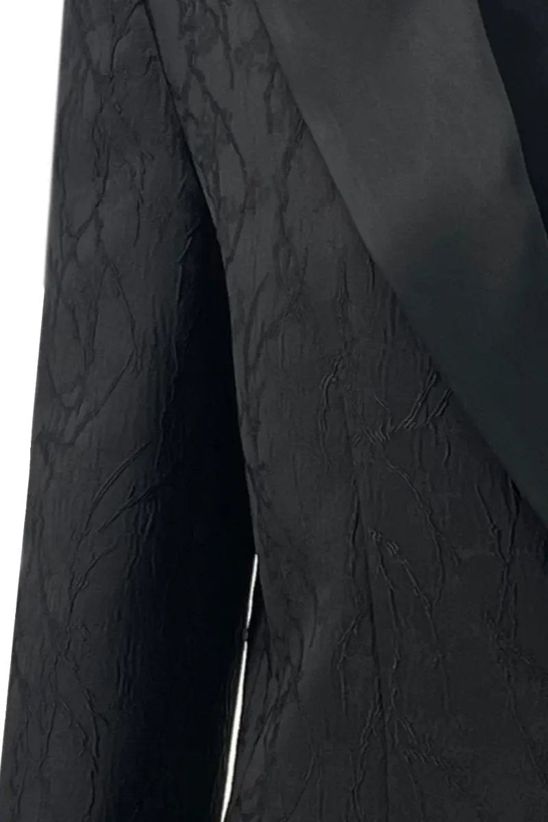 Black suit set, women's new casual temperament, professional suit three piece set ULA