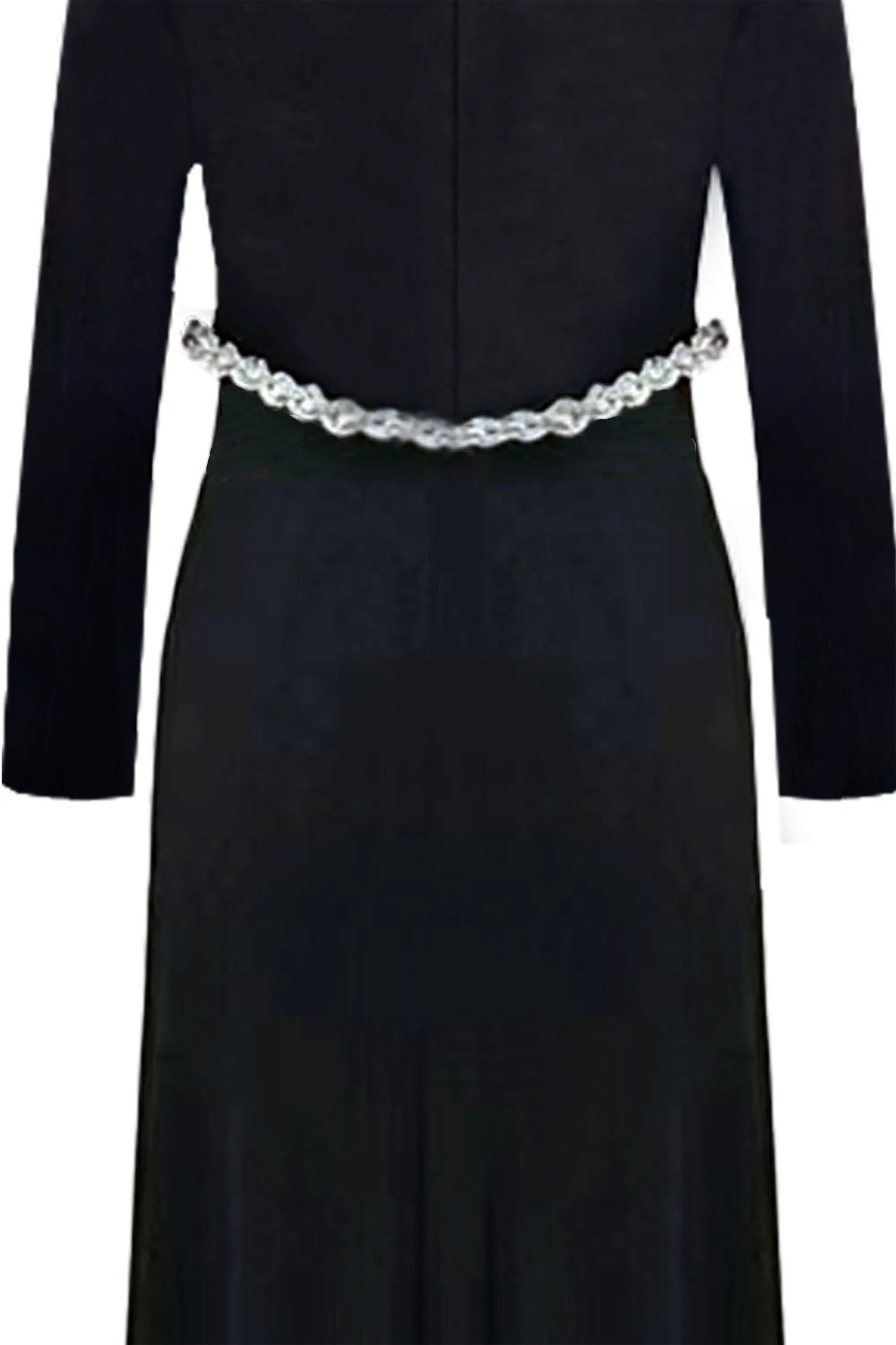 Glamorous Black Sequin Top with Puffed Sleeves ULA