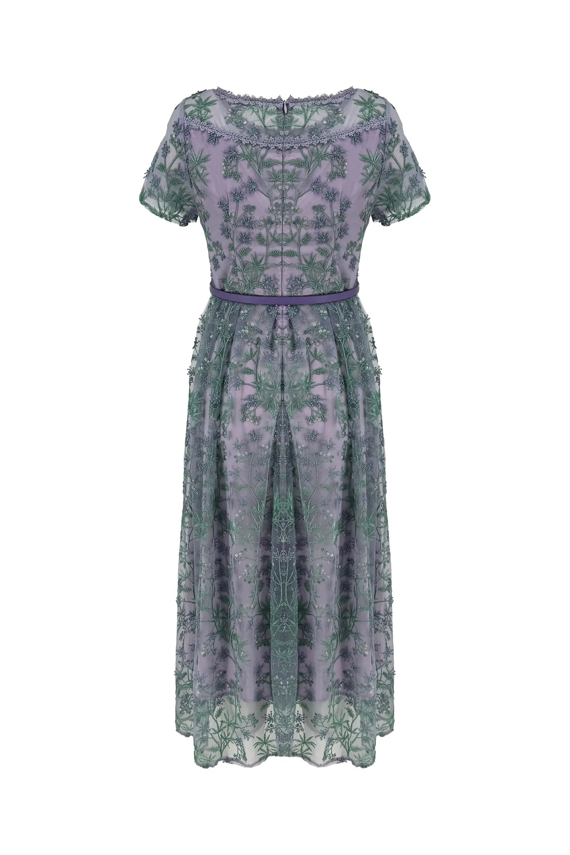 Enchanting Embroidered Maxi Dress ULA