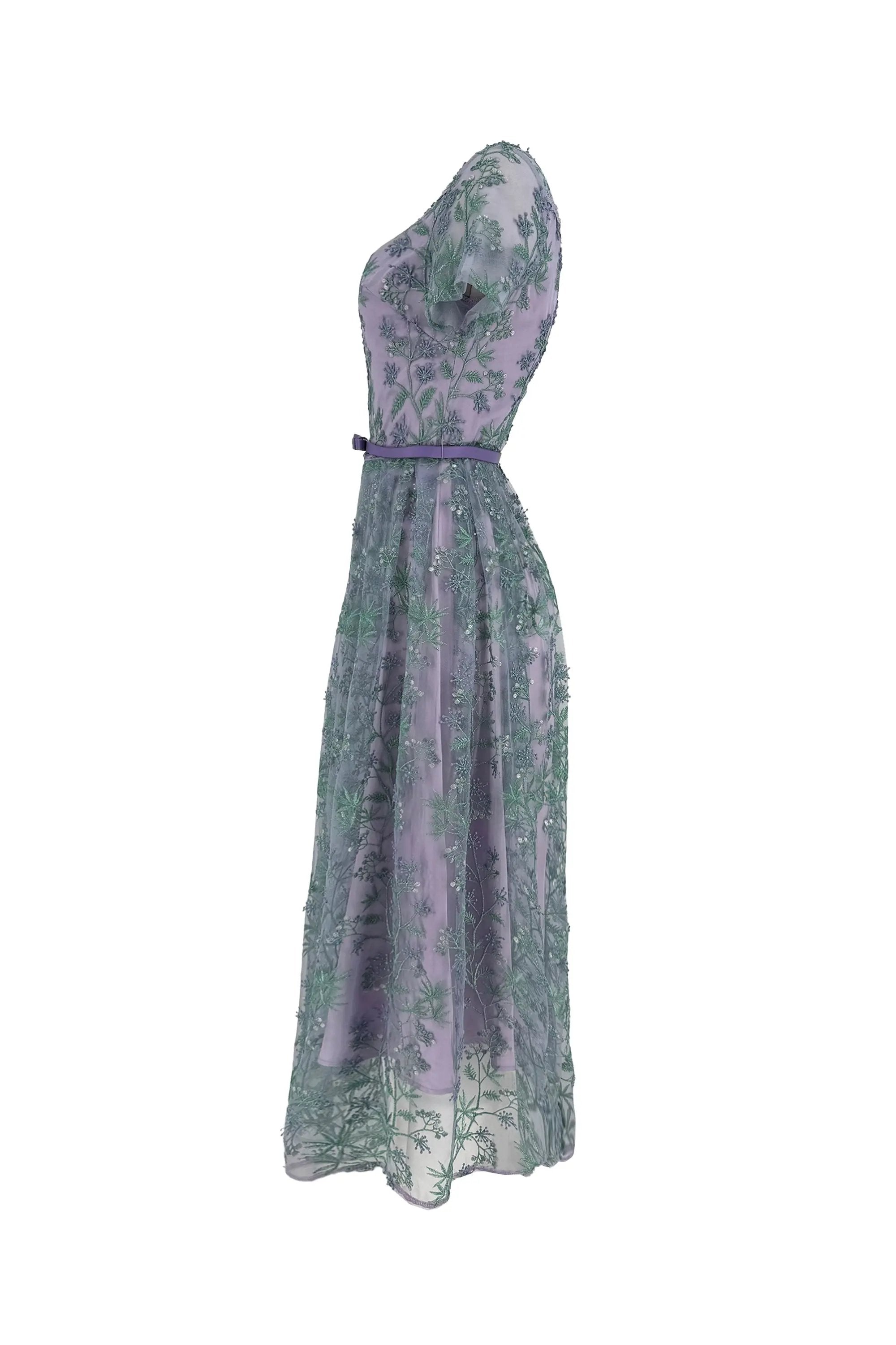 Enchanting Embroidered Maxi Dress ULA