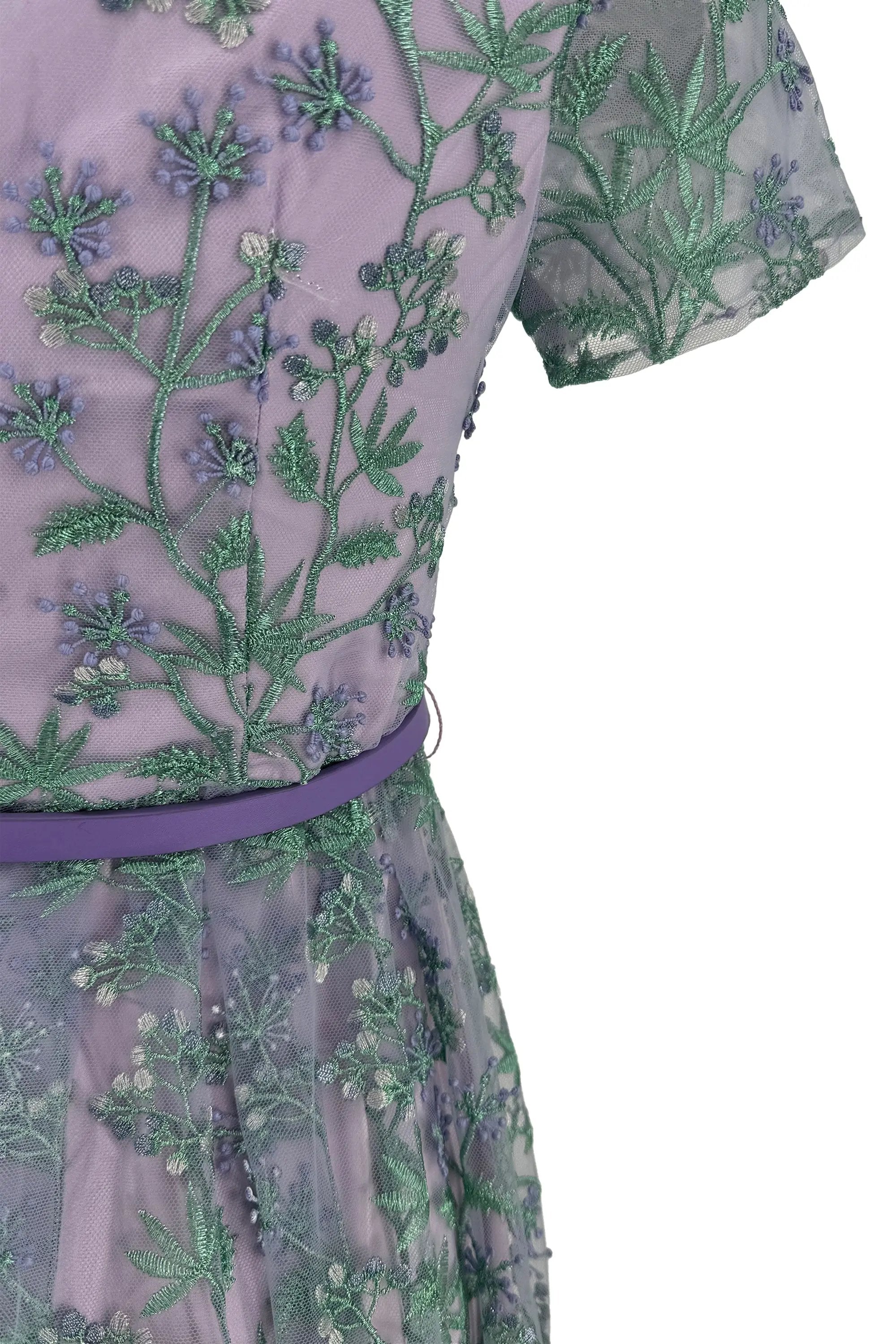 Enchanting Embroidered Maxi Dress ULA