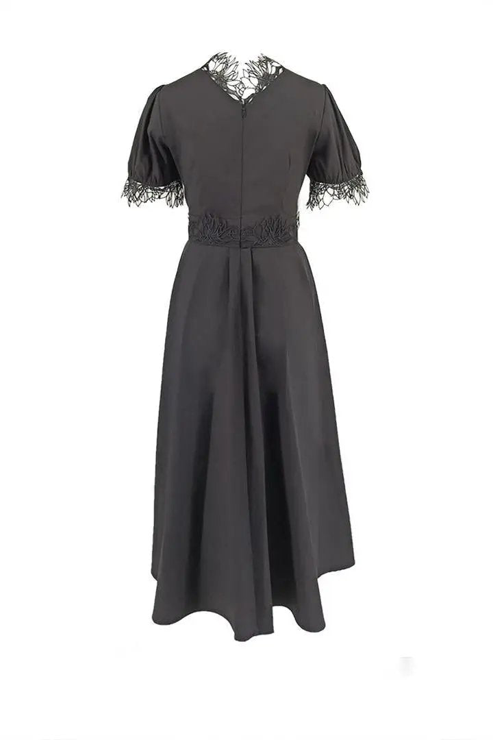 Dresses for women's summer new lace patchwork French dress ULA